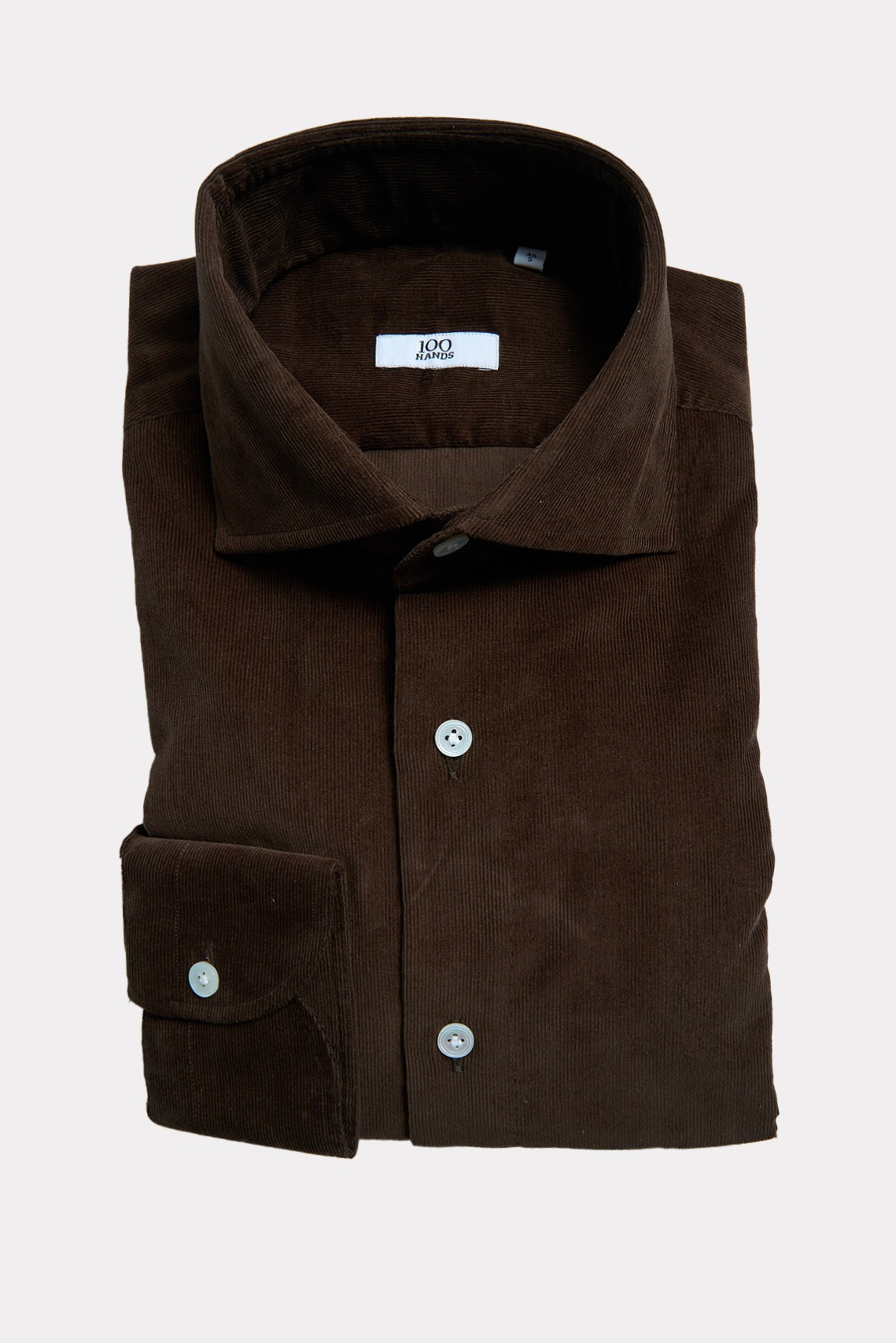 Brown corduroy shirt