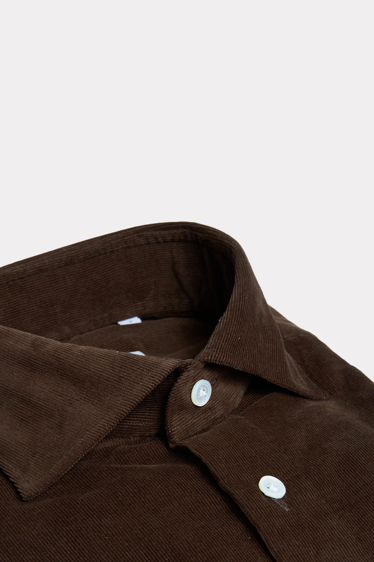 Brown corduroy shirt