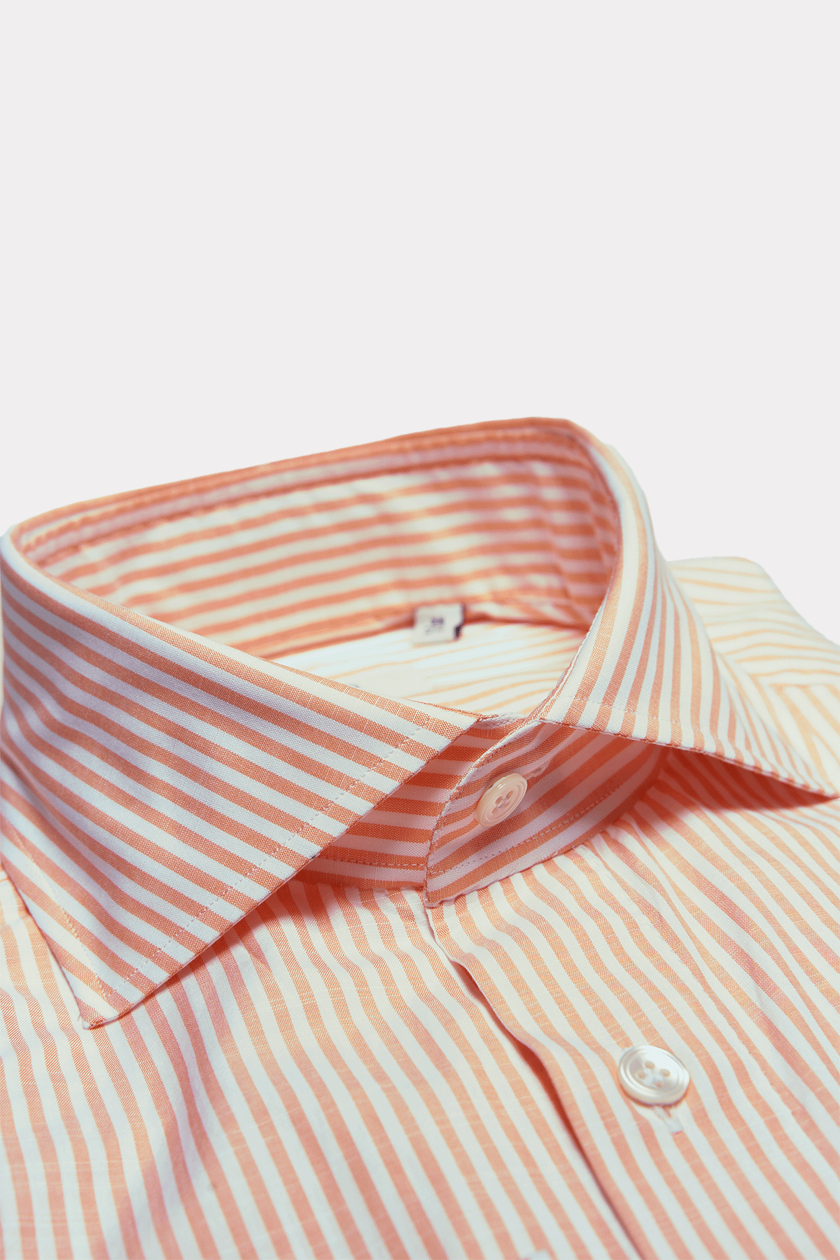 Hemd in orange weiss gestreift