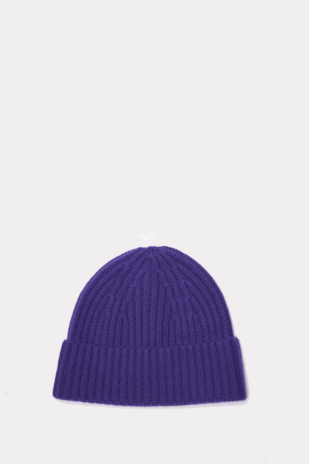 Cashmere Mütze in lila