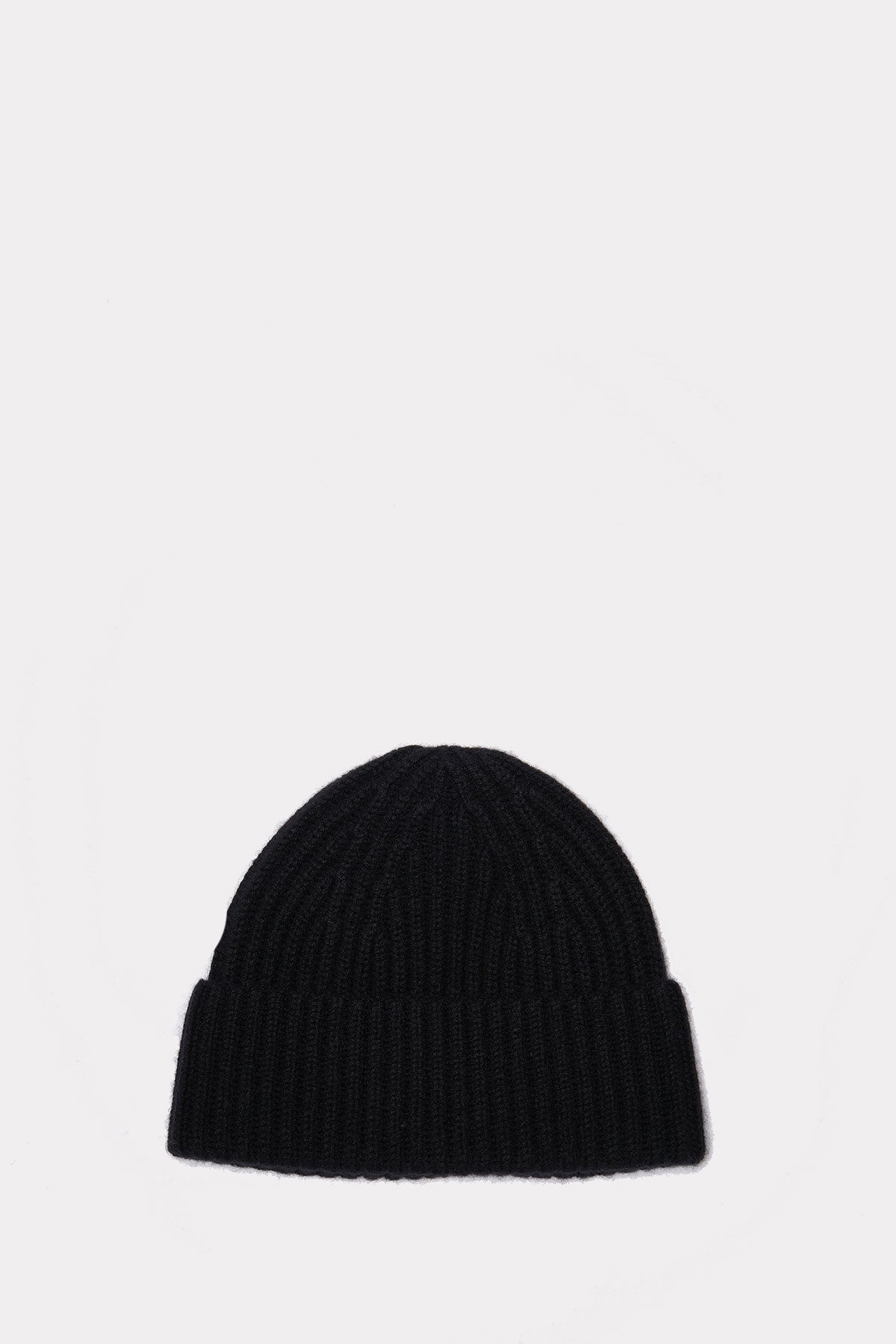 Cashmere Mütze in schwarz