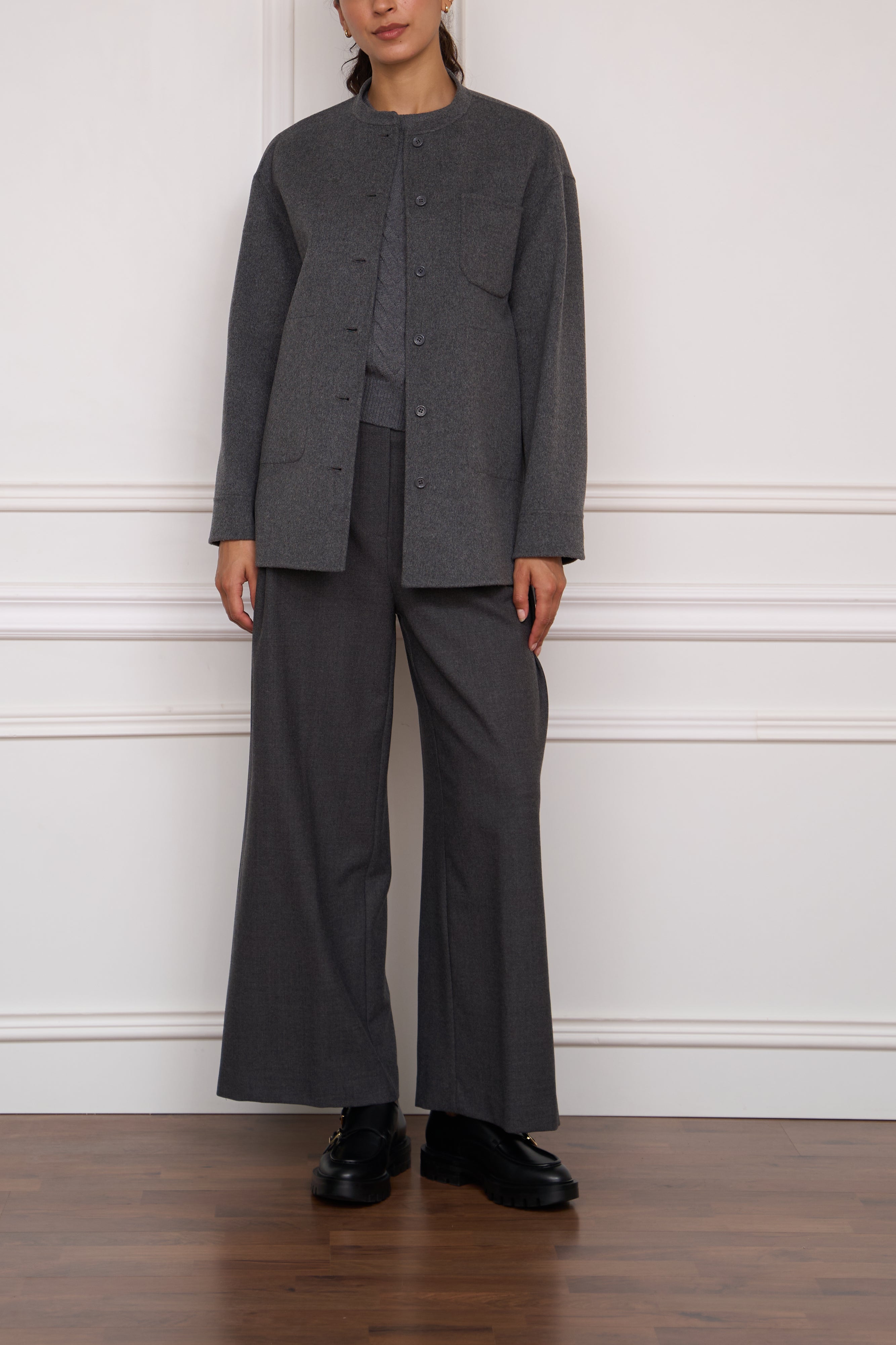 Coat 'Nina' in dark blue