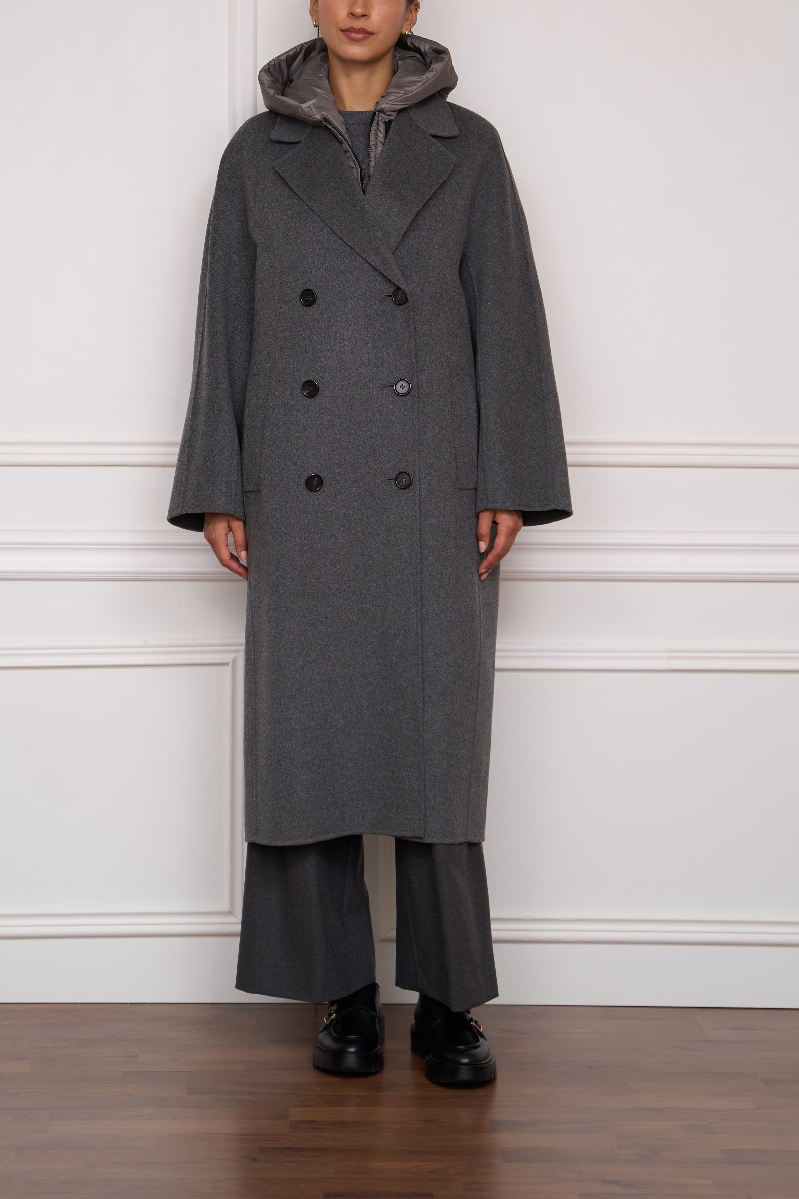 Coat 'Nina' in dark blue