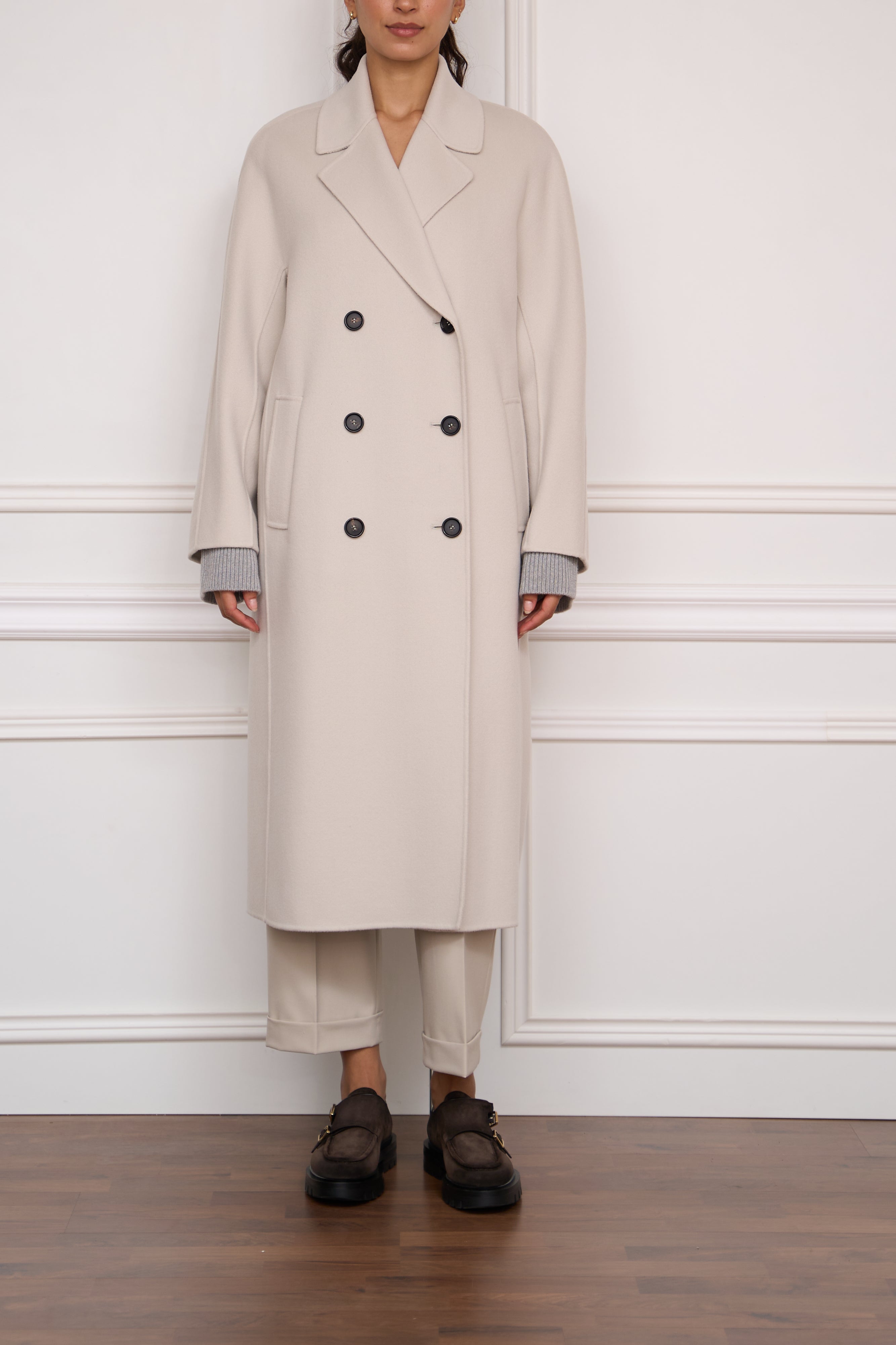 Coat 'Nina' in dark blue