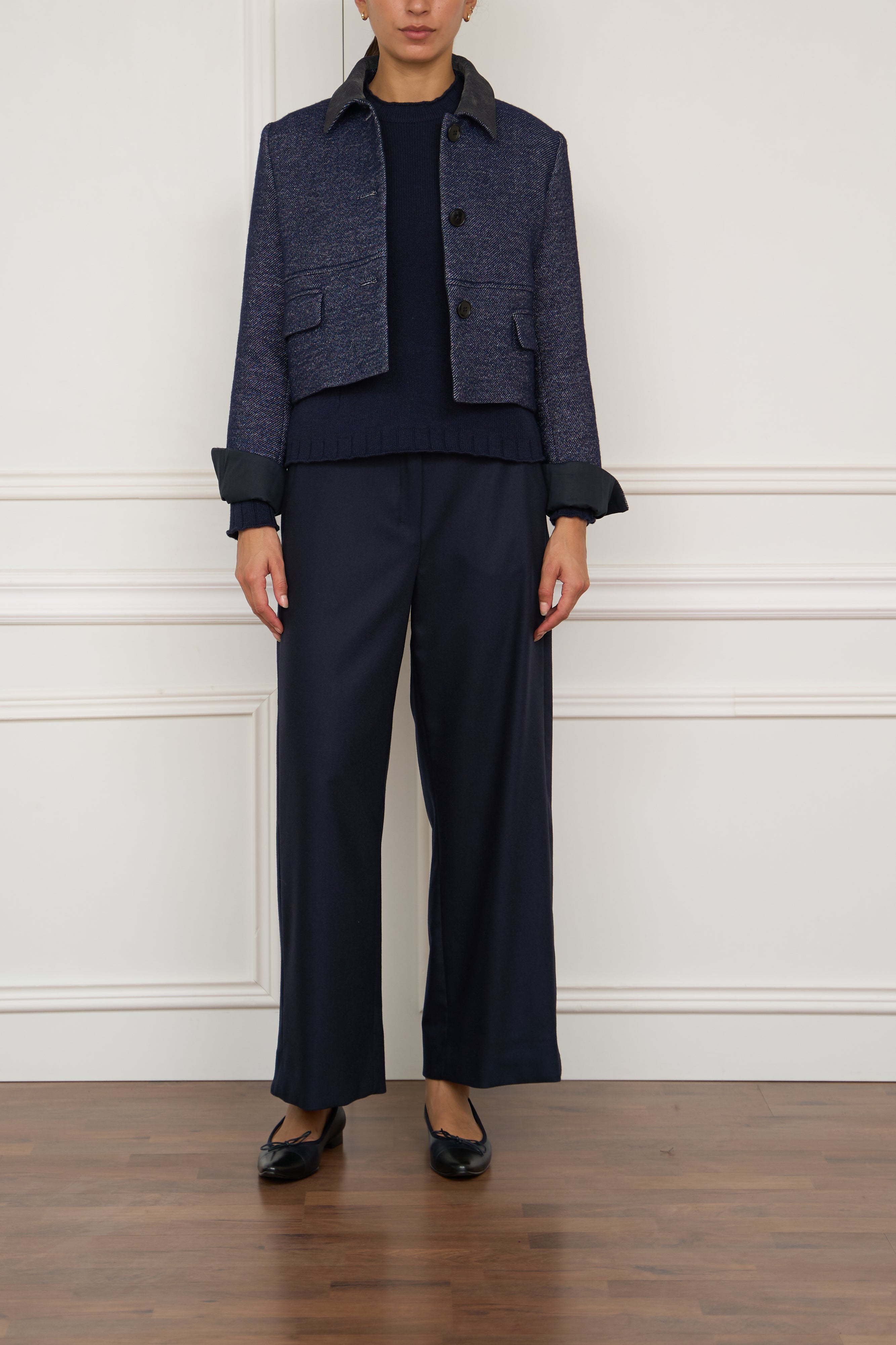 Jacke in blau