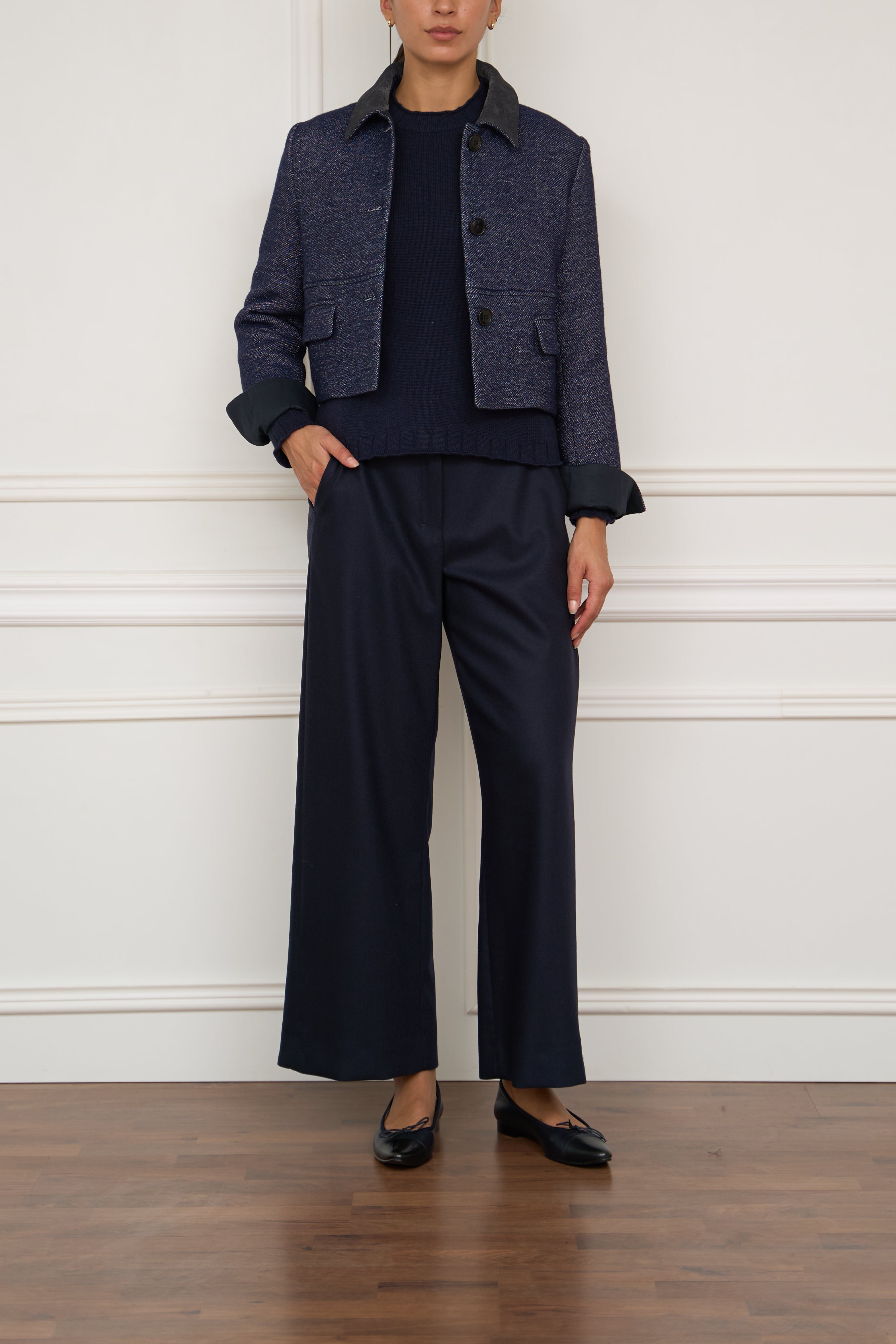 Jacke in blau