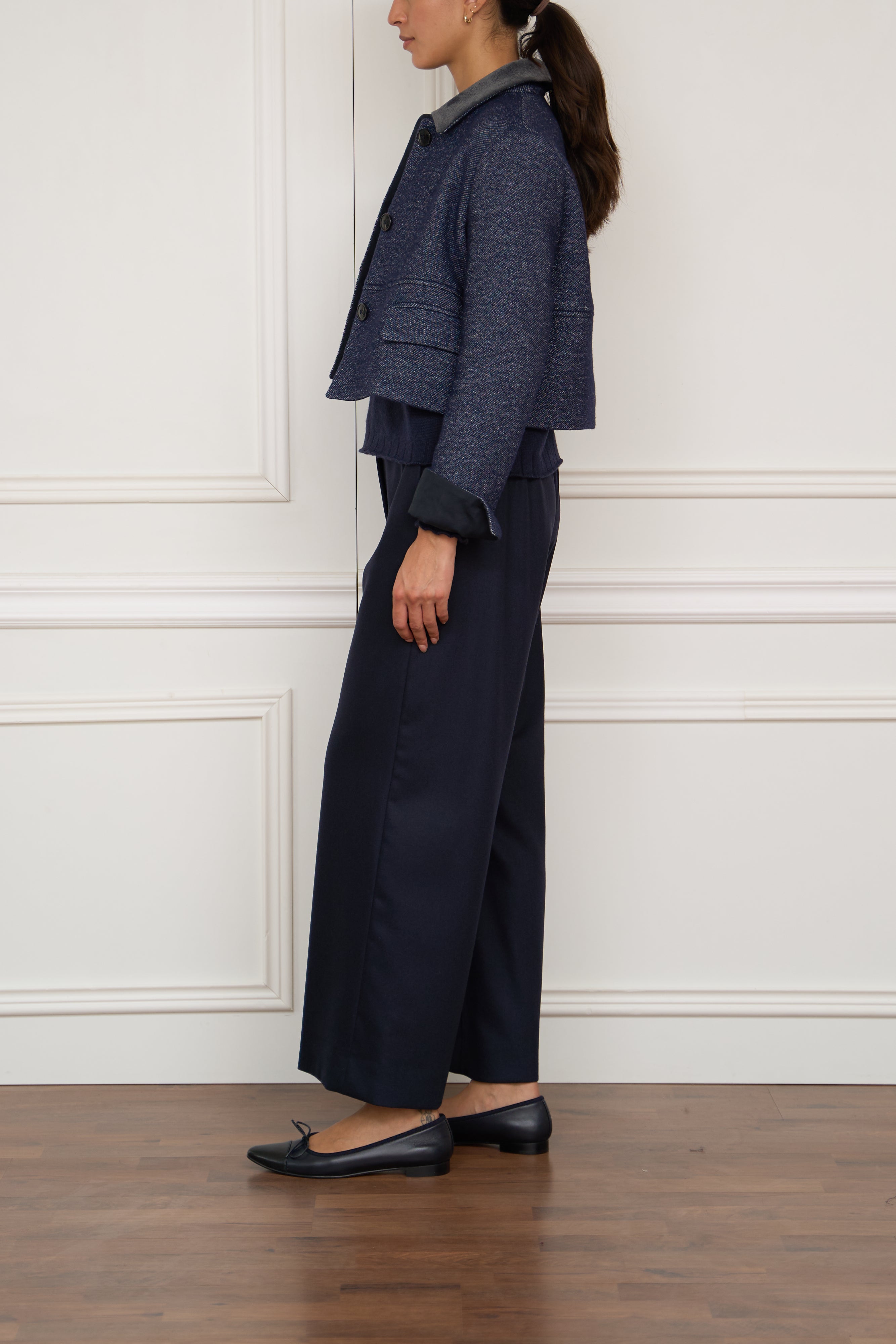 Jacke in blau
