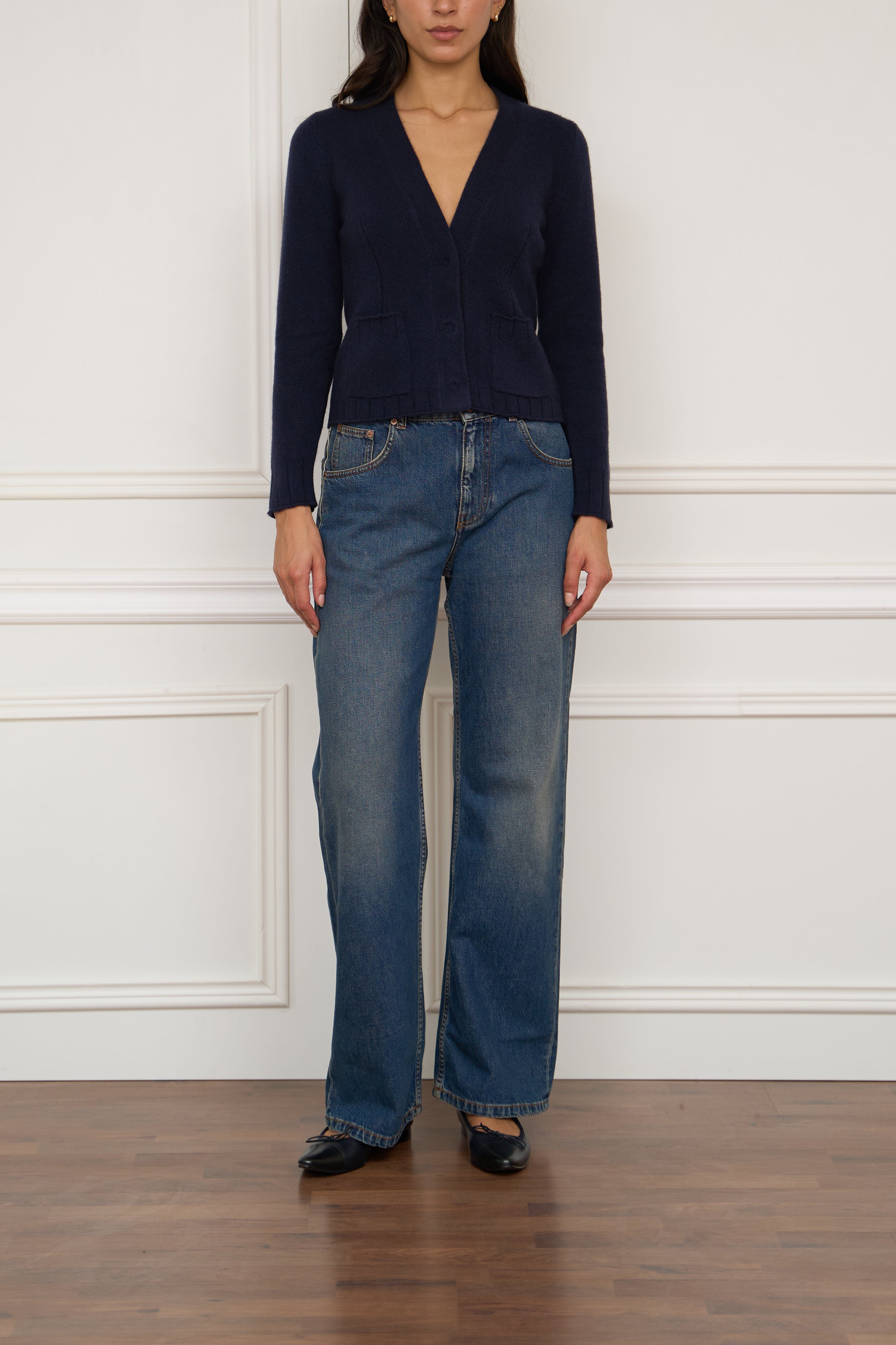 Jeans in blau