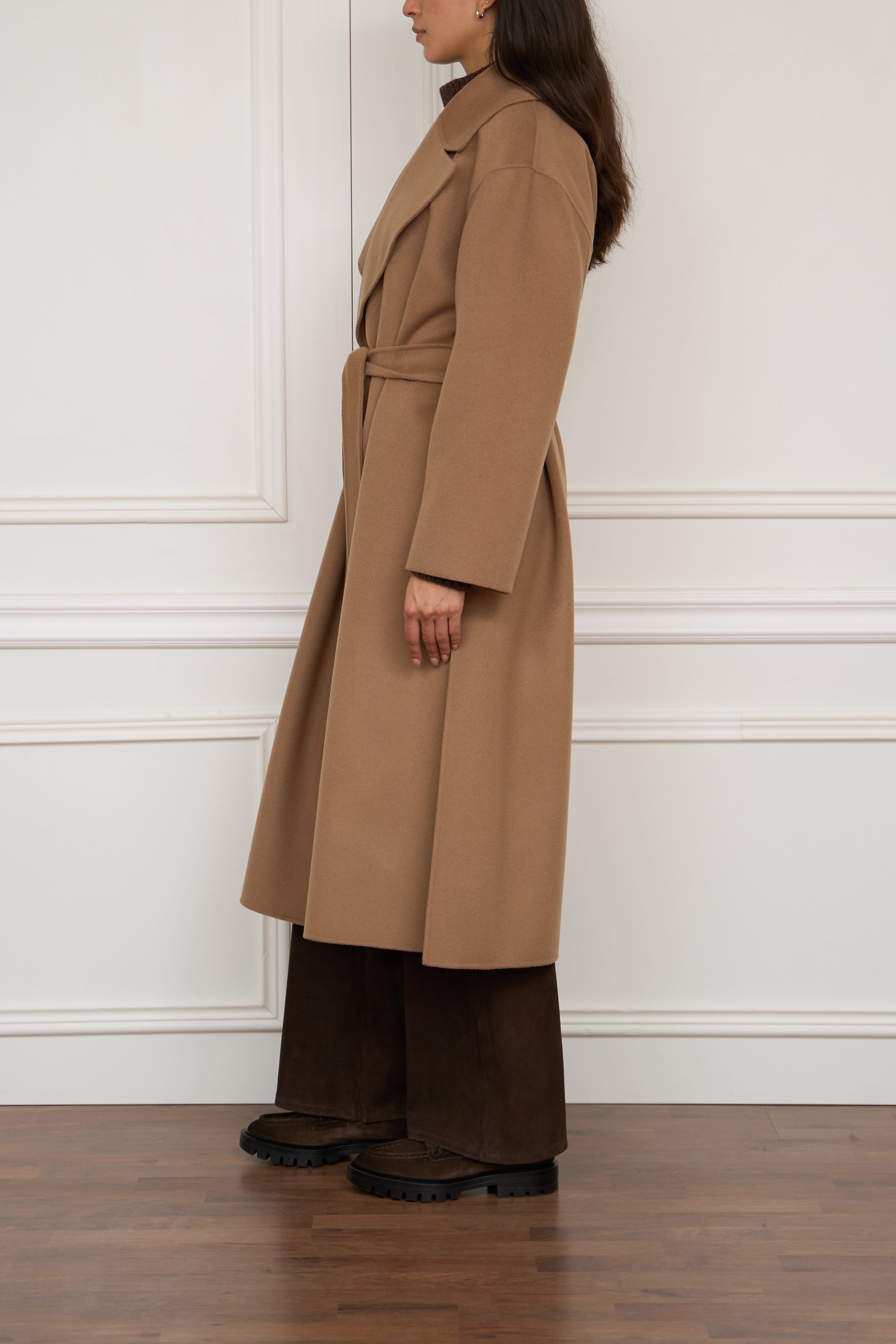 Wollmantel 'Olanda' in camel