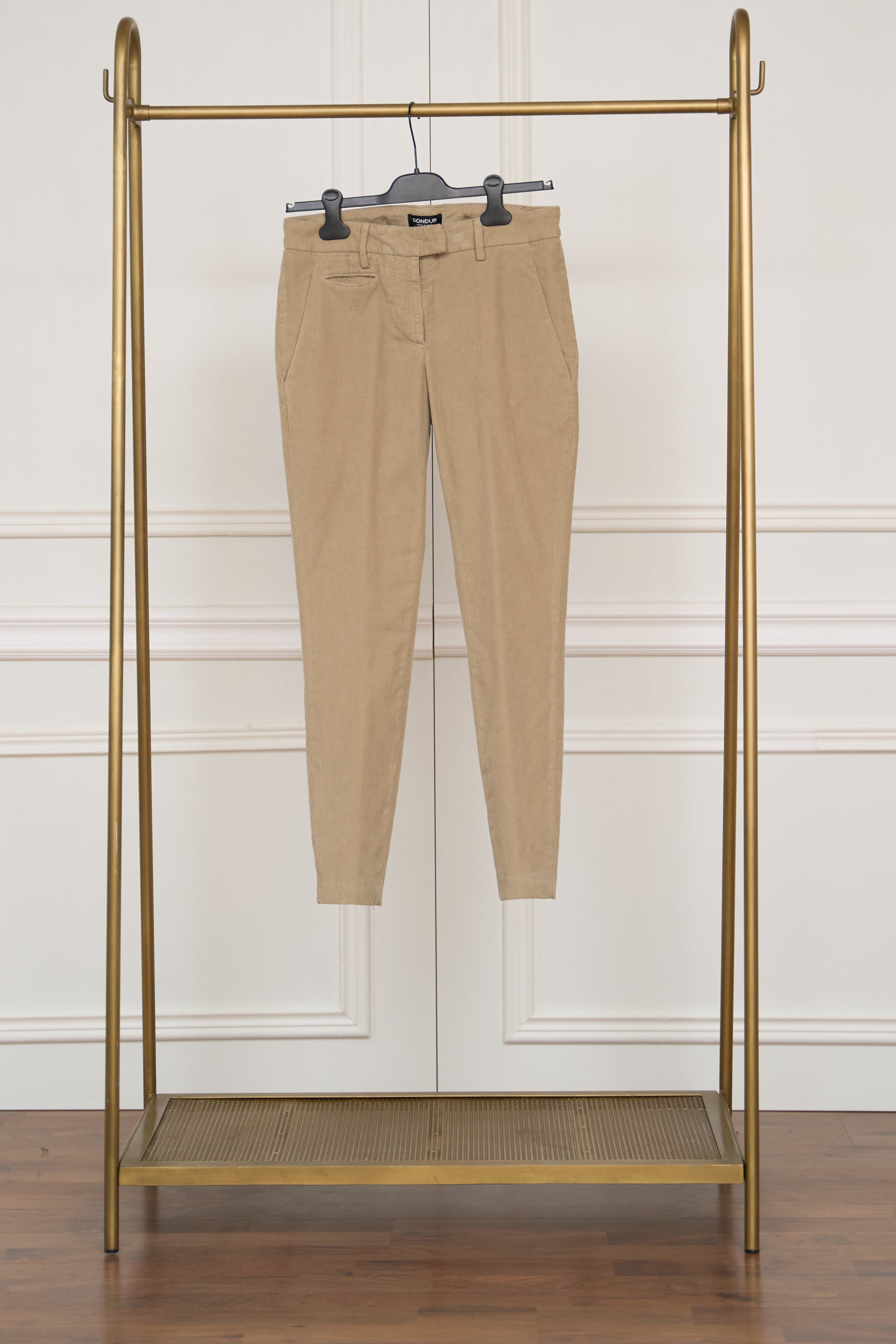 Cordhose in beige
