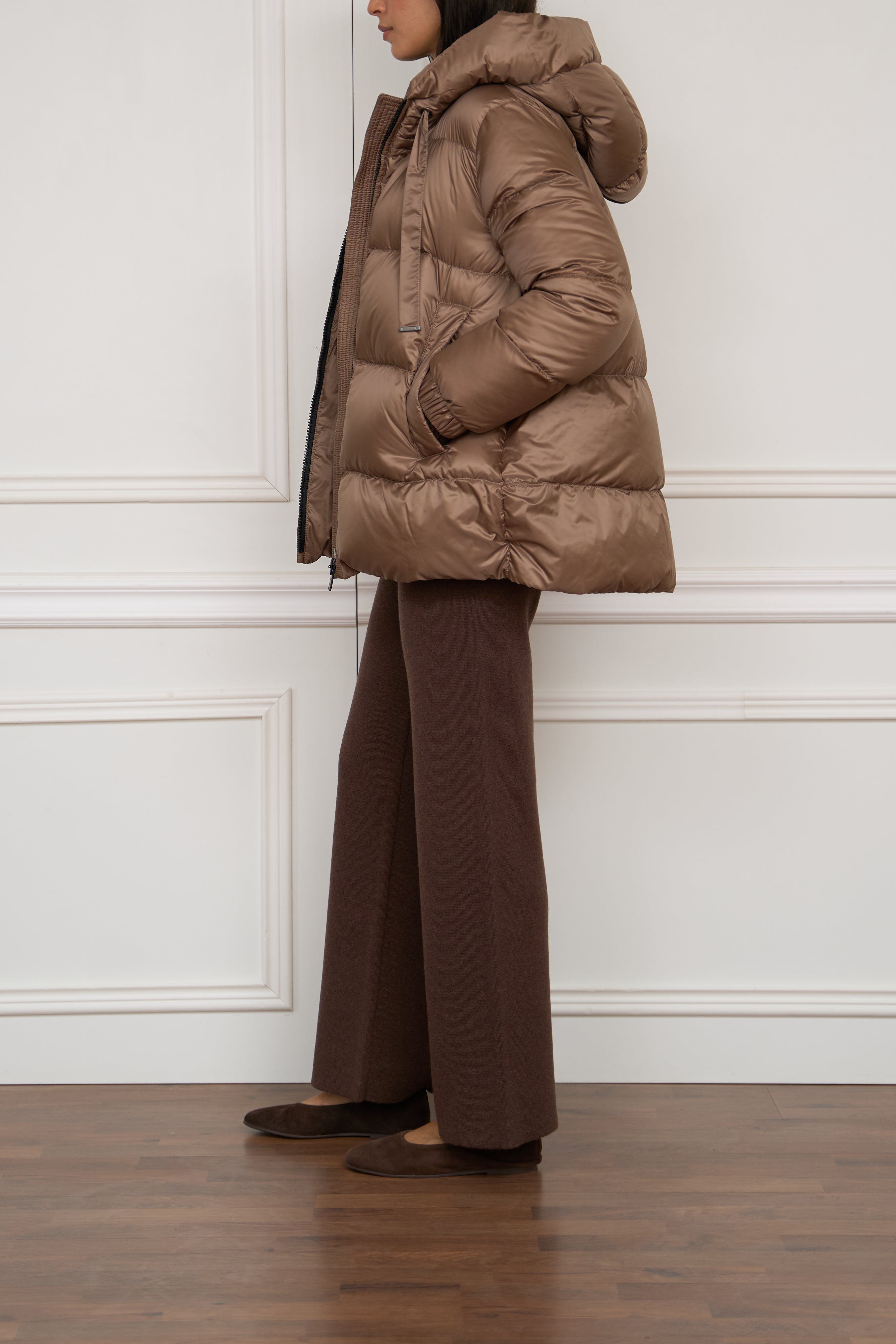 Daunenjacke 'Seia' in braun