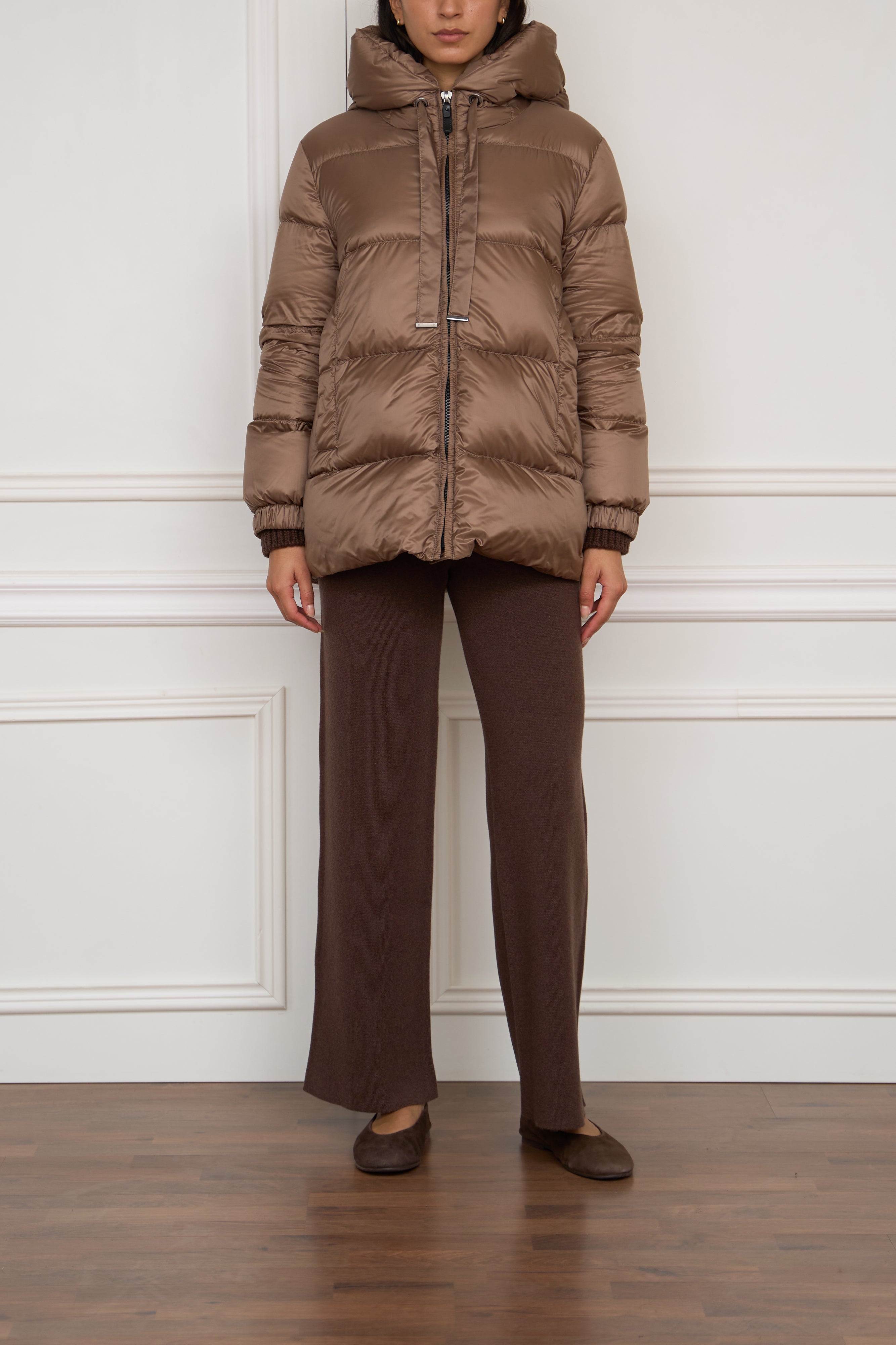 Daunenjacke 'Seia' in braun