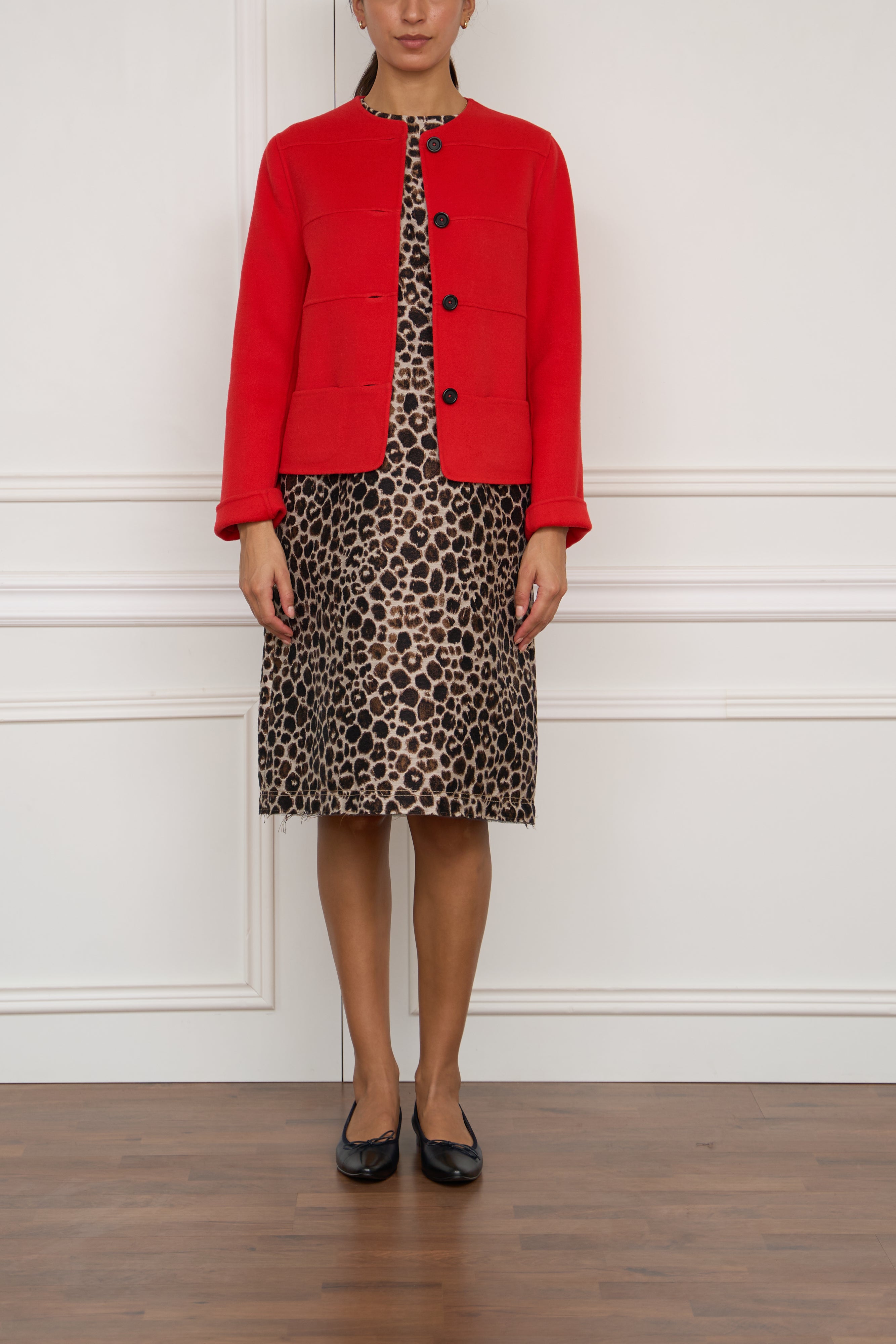 Jacke in rot