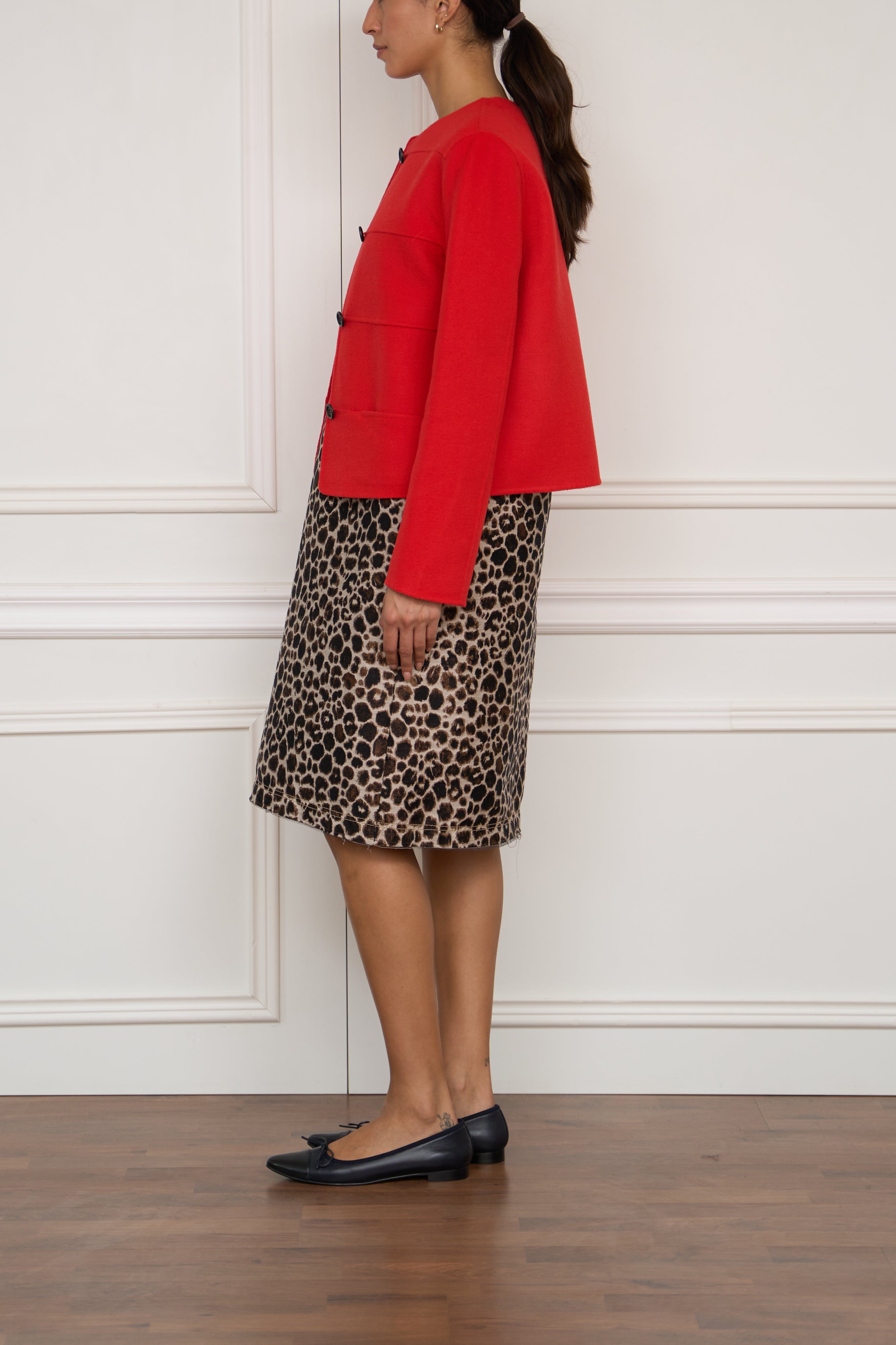 Jacke in rot