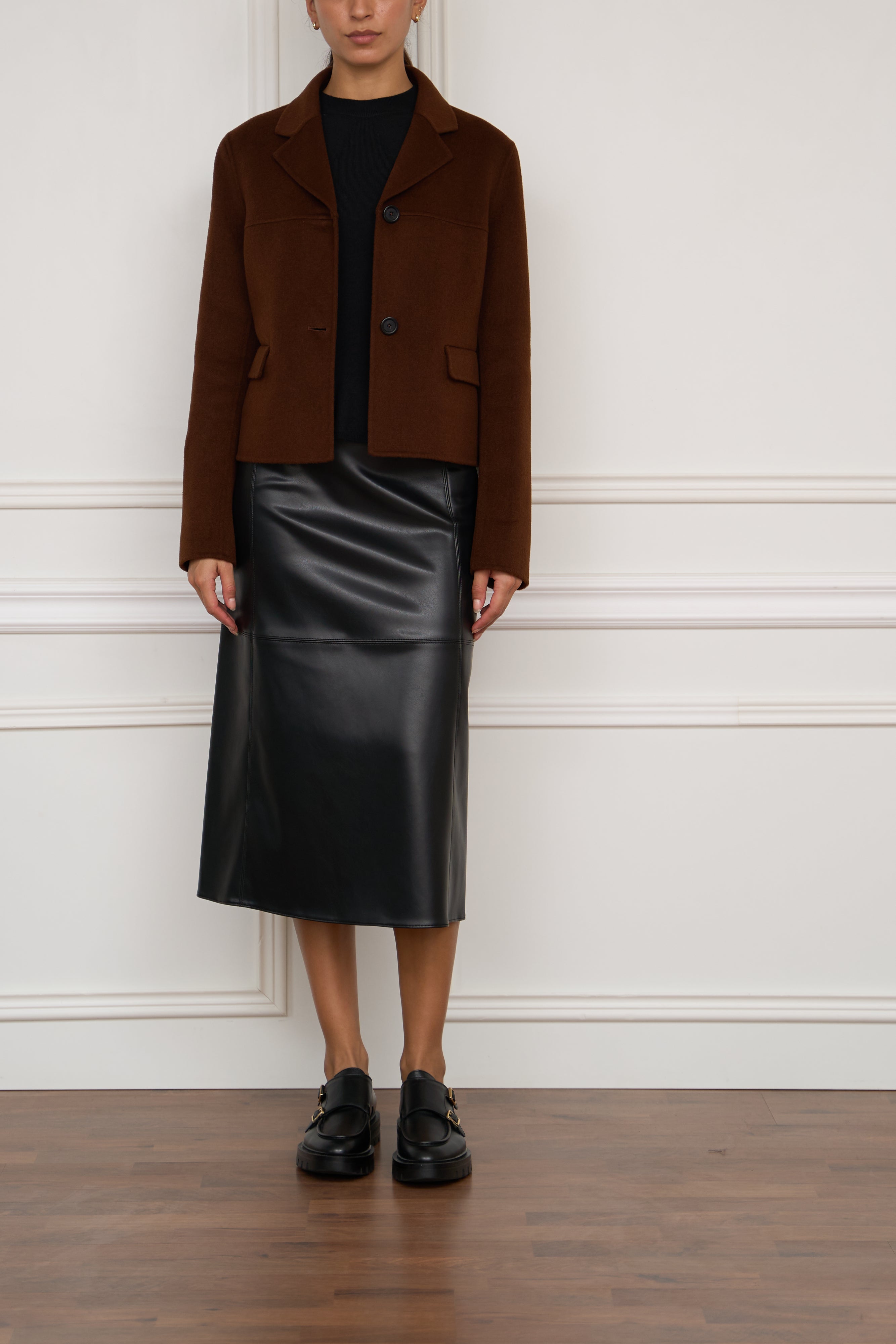 Jacke in braun
