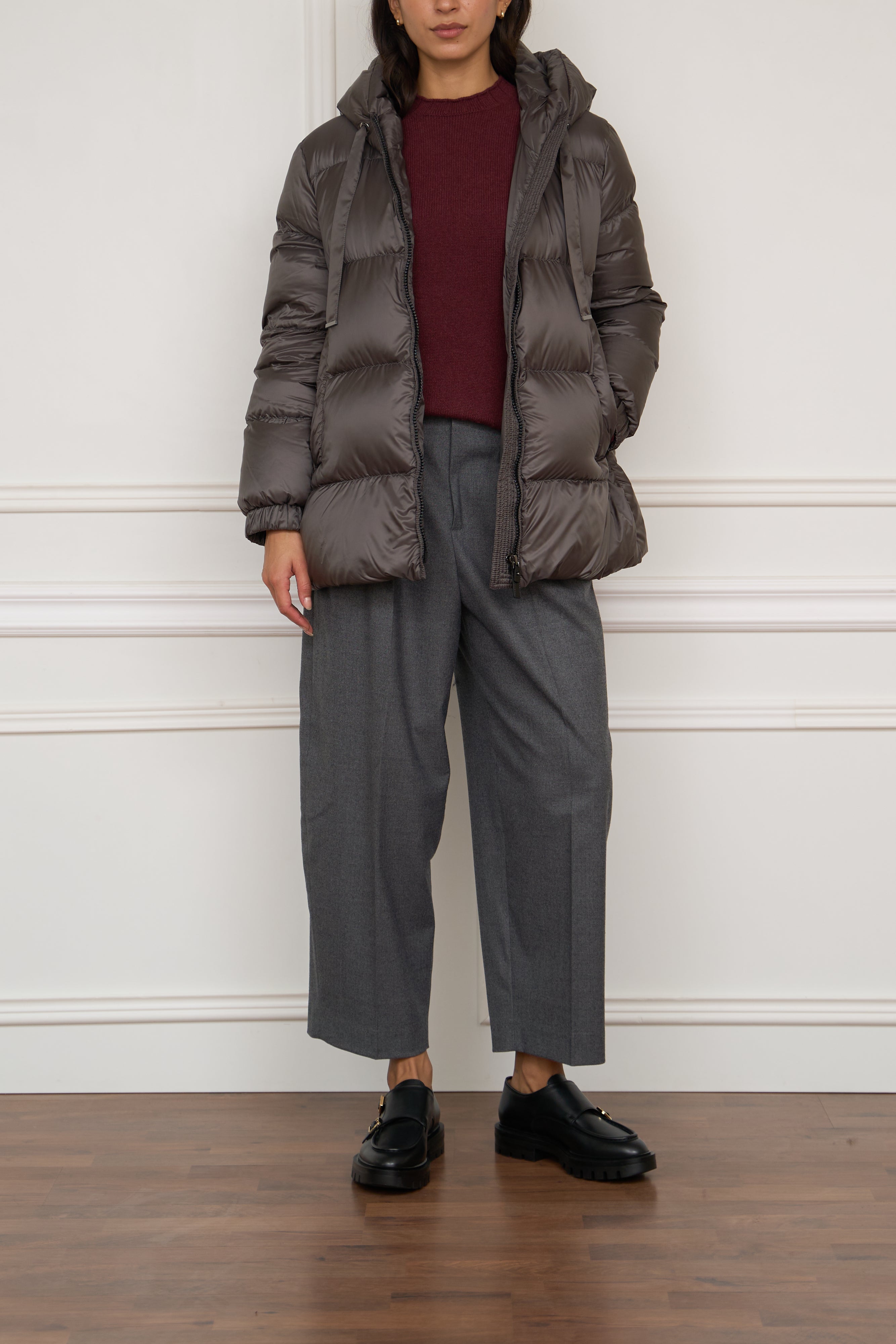 Daunenjacke 'Seia' in grau