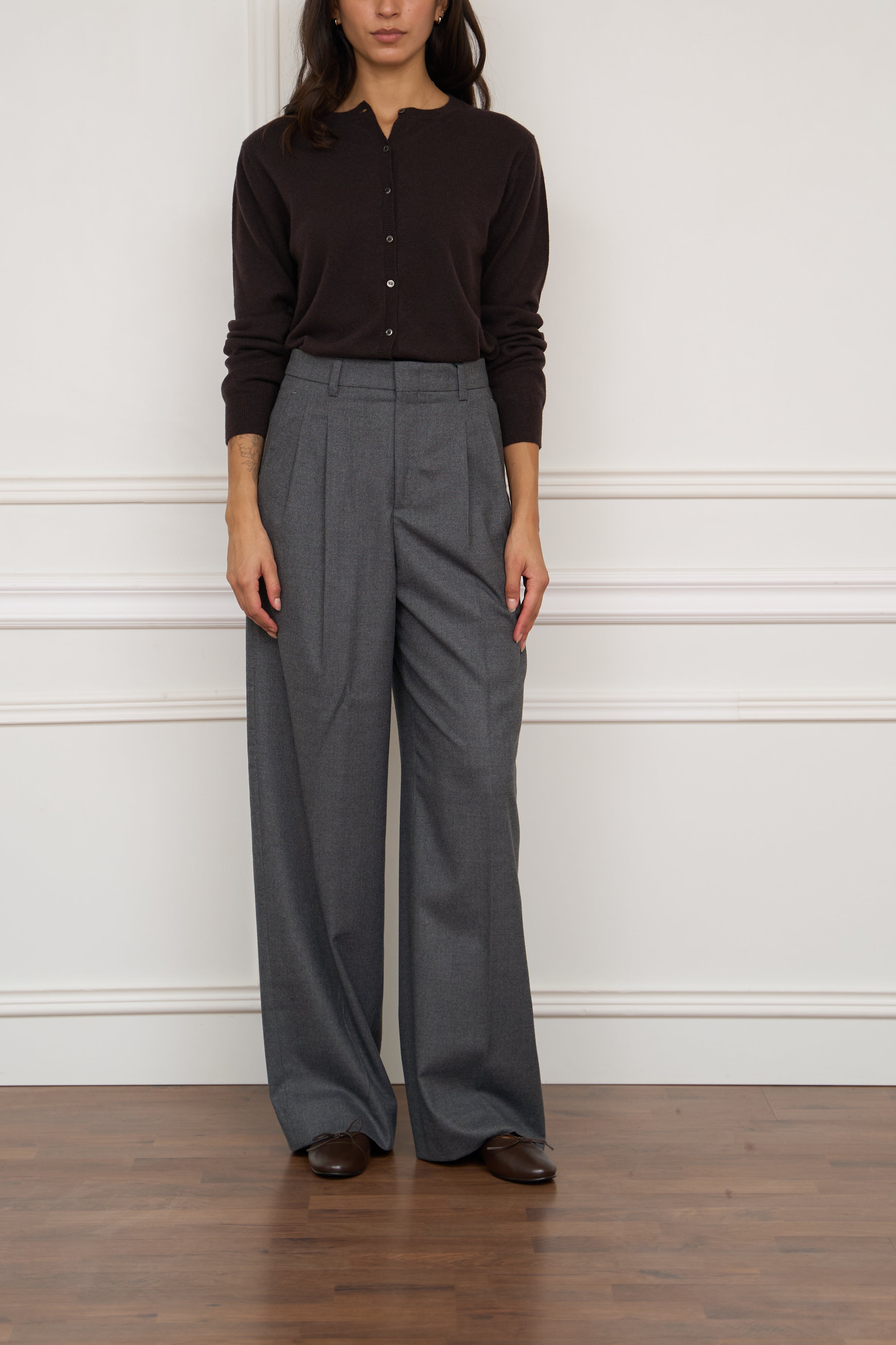 Flanell-NOA in grau