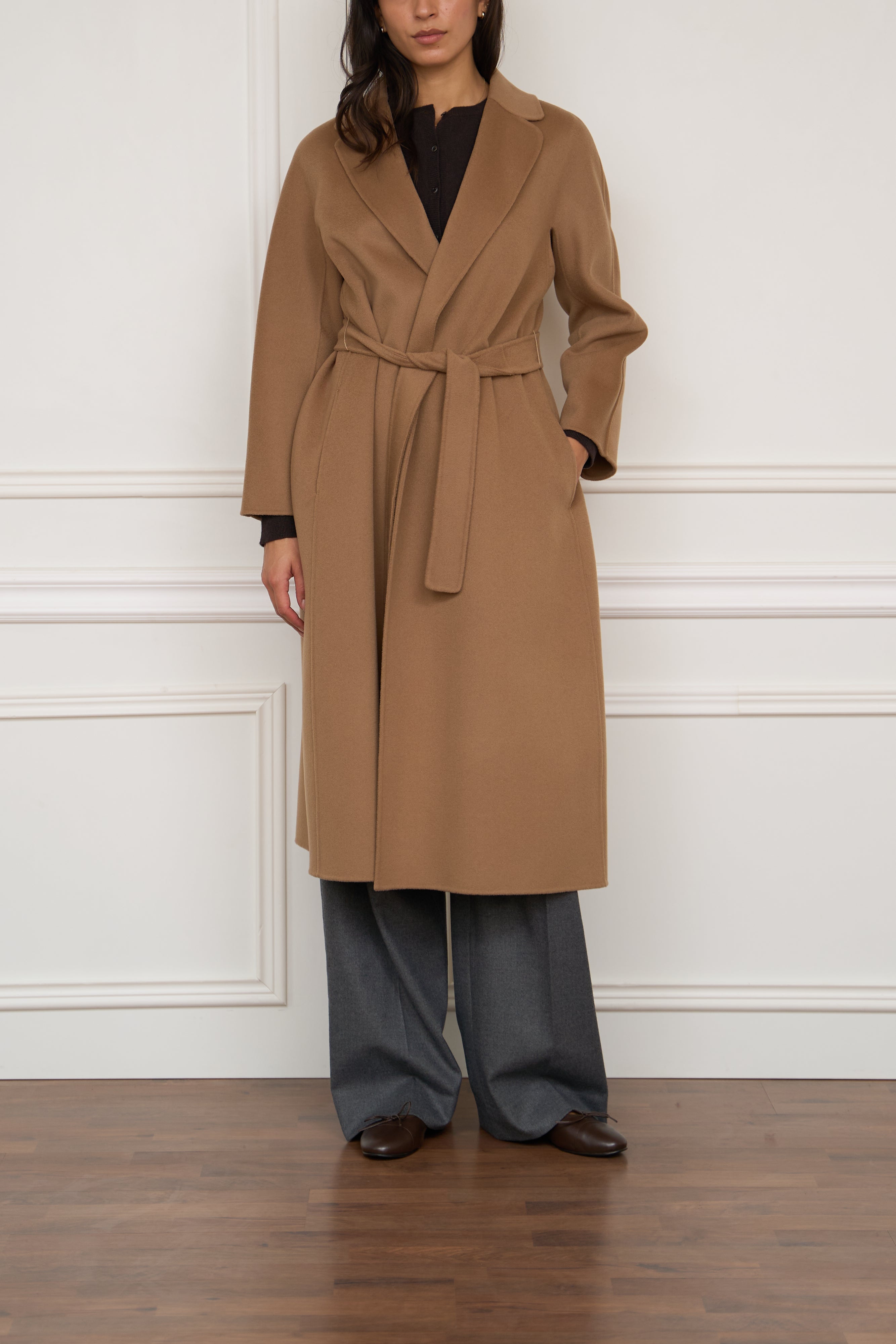 Wollmantel 'Esturia' in camel