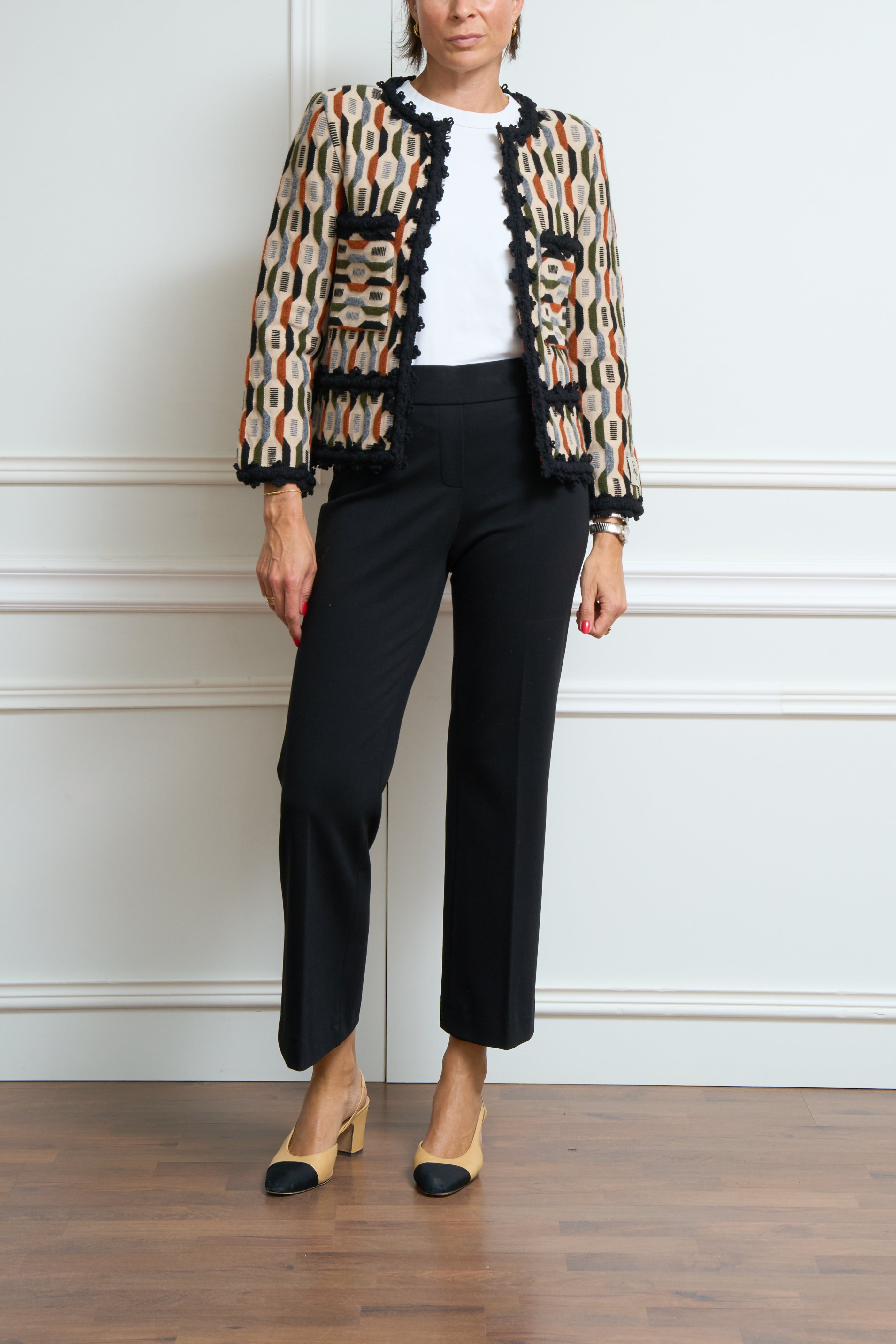 Tweed-Blazer in multi