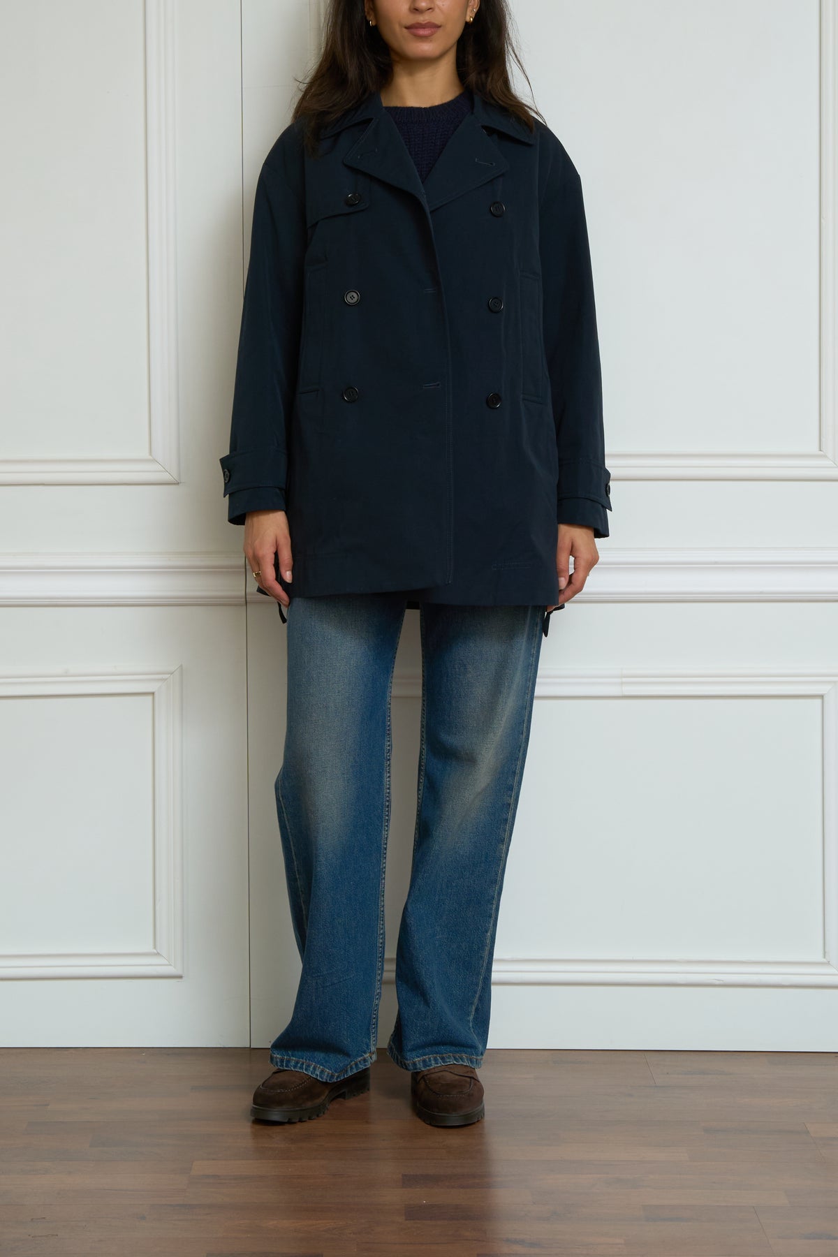 Trenchcoat in marine