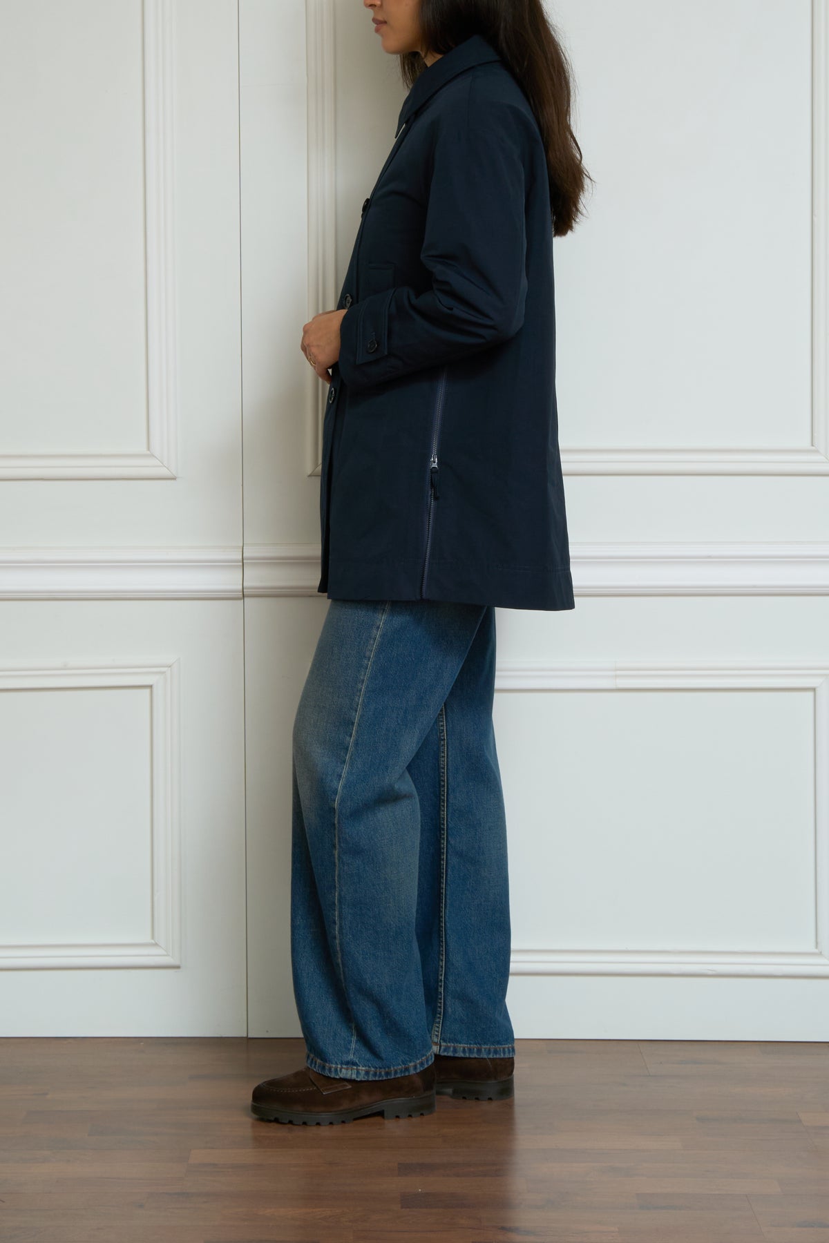 Trenchcoat in marine