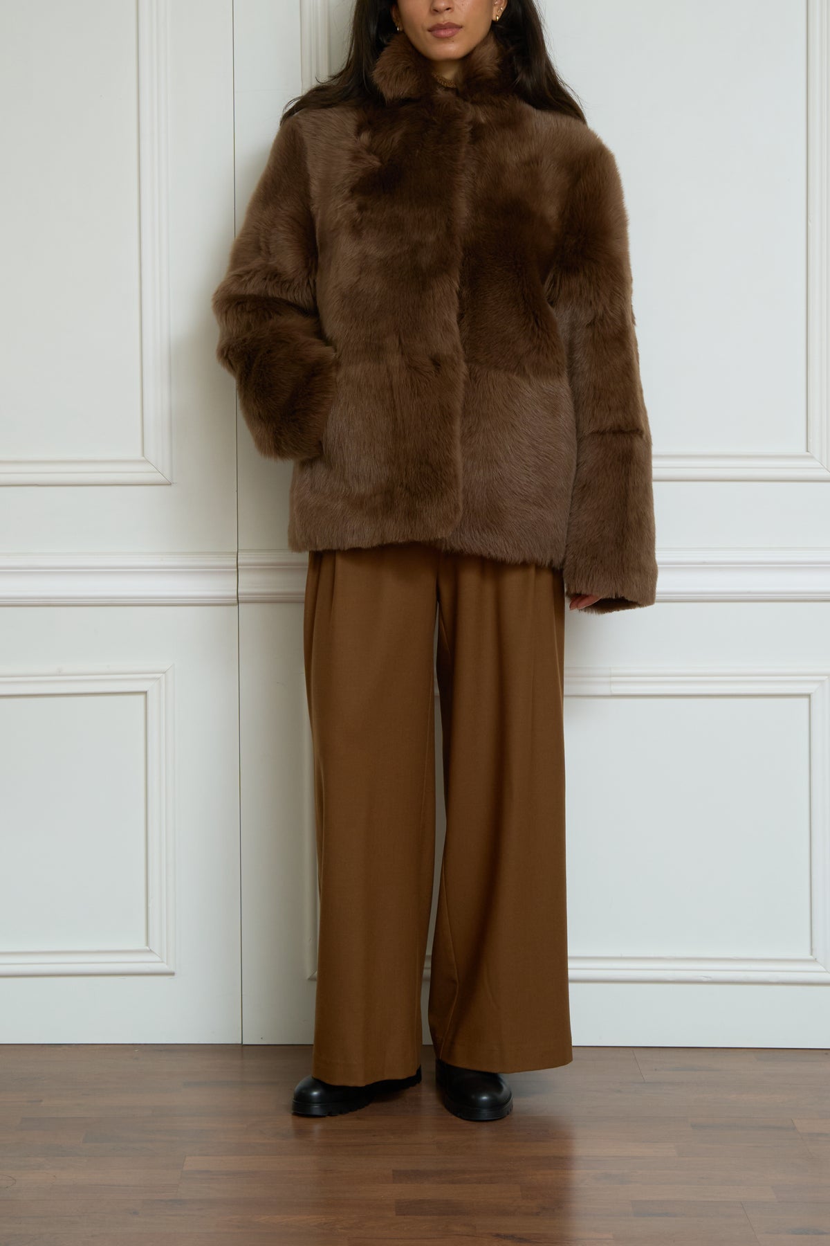 Wendejacke 'Cleo' in braun
