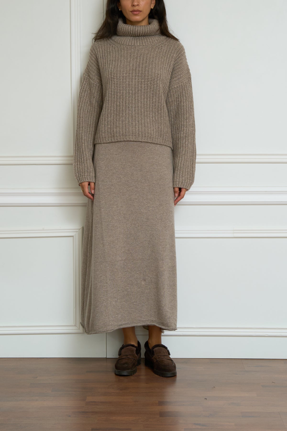 Kaschmirrock in beige