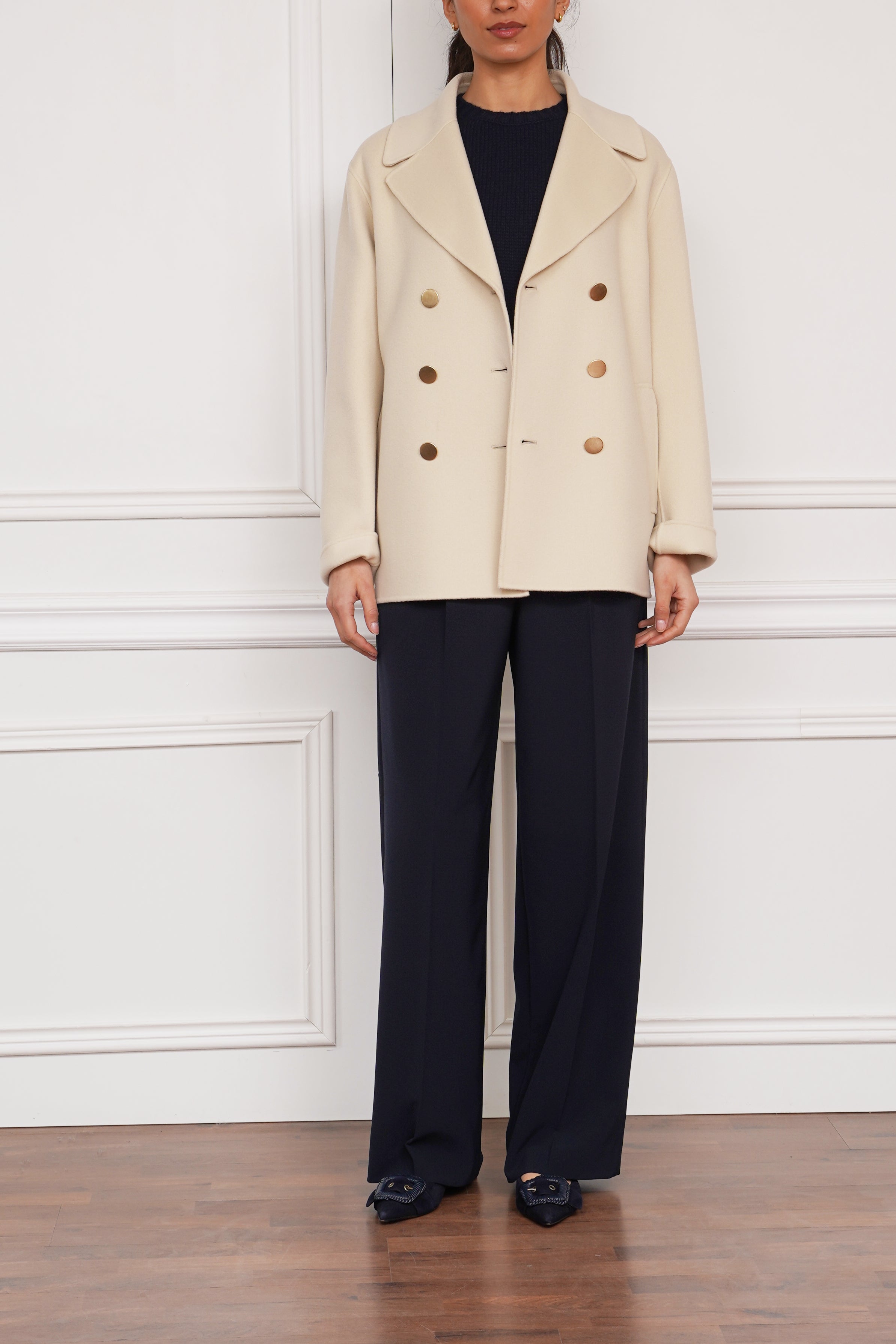 Caban 'Margot' in beige