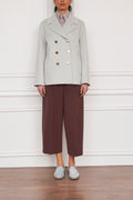 light blue 'margot' caban jacket