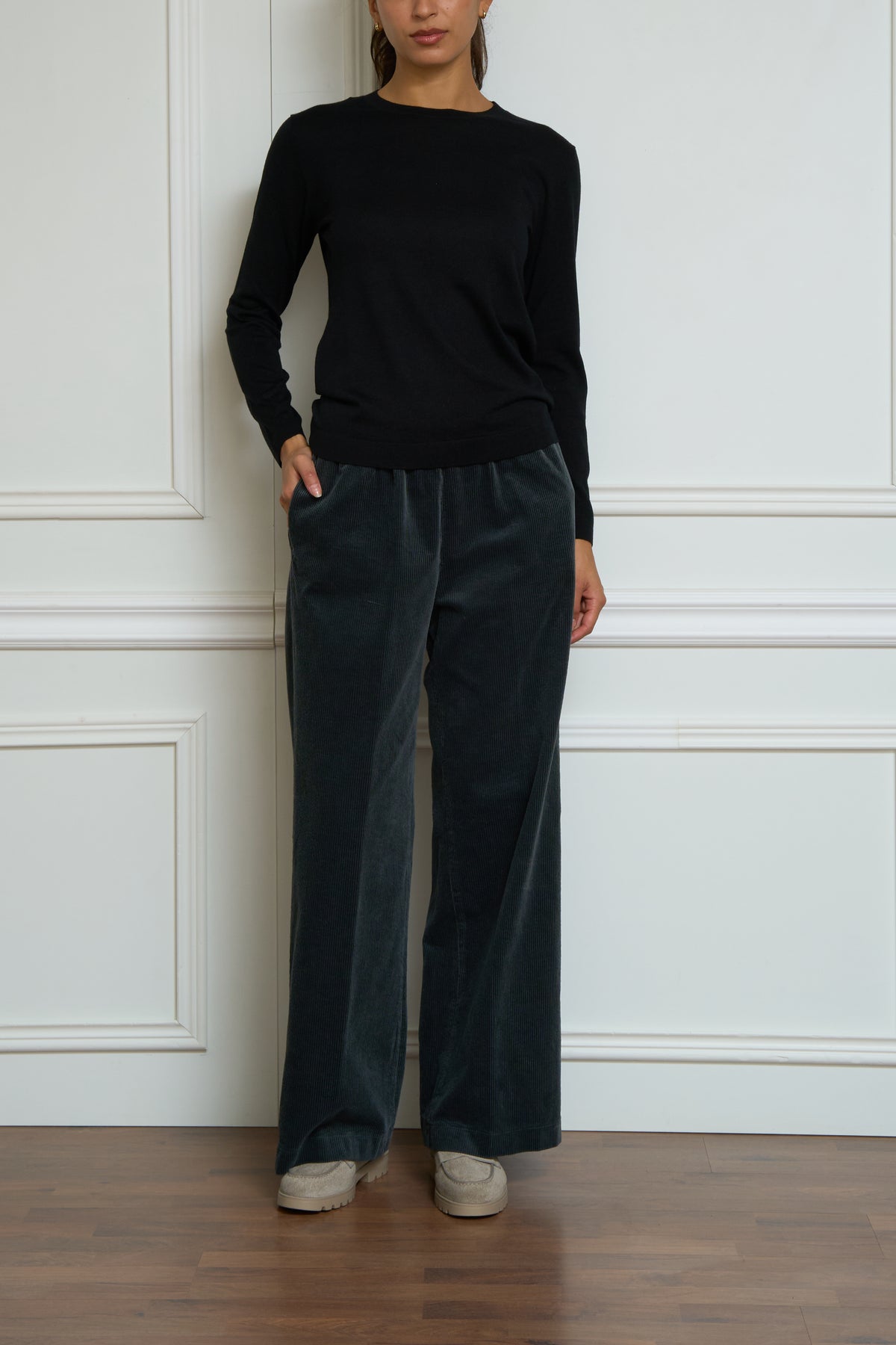 Cordhose in anthrazit
