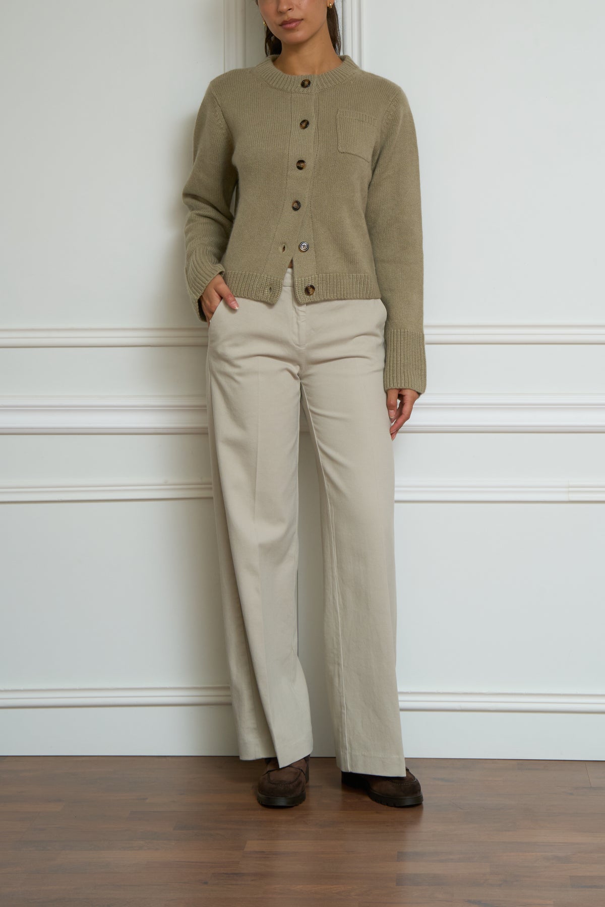 Hose in creme