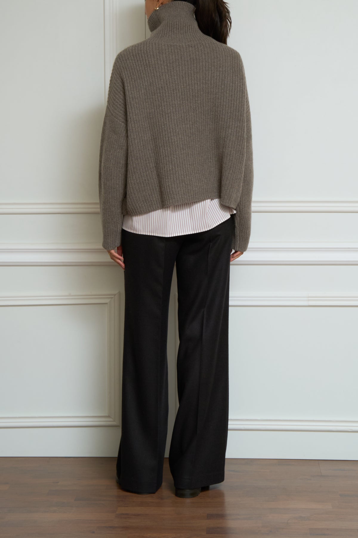 Kaschmir-Pullover 'Ailis' in taupe