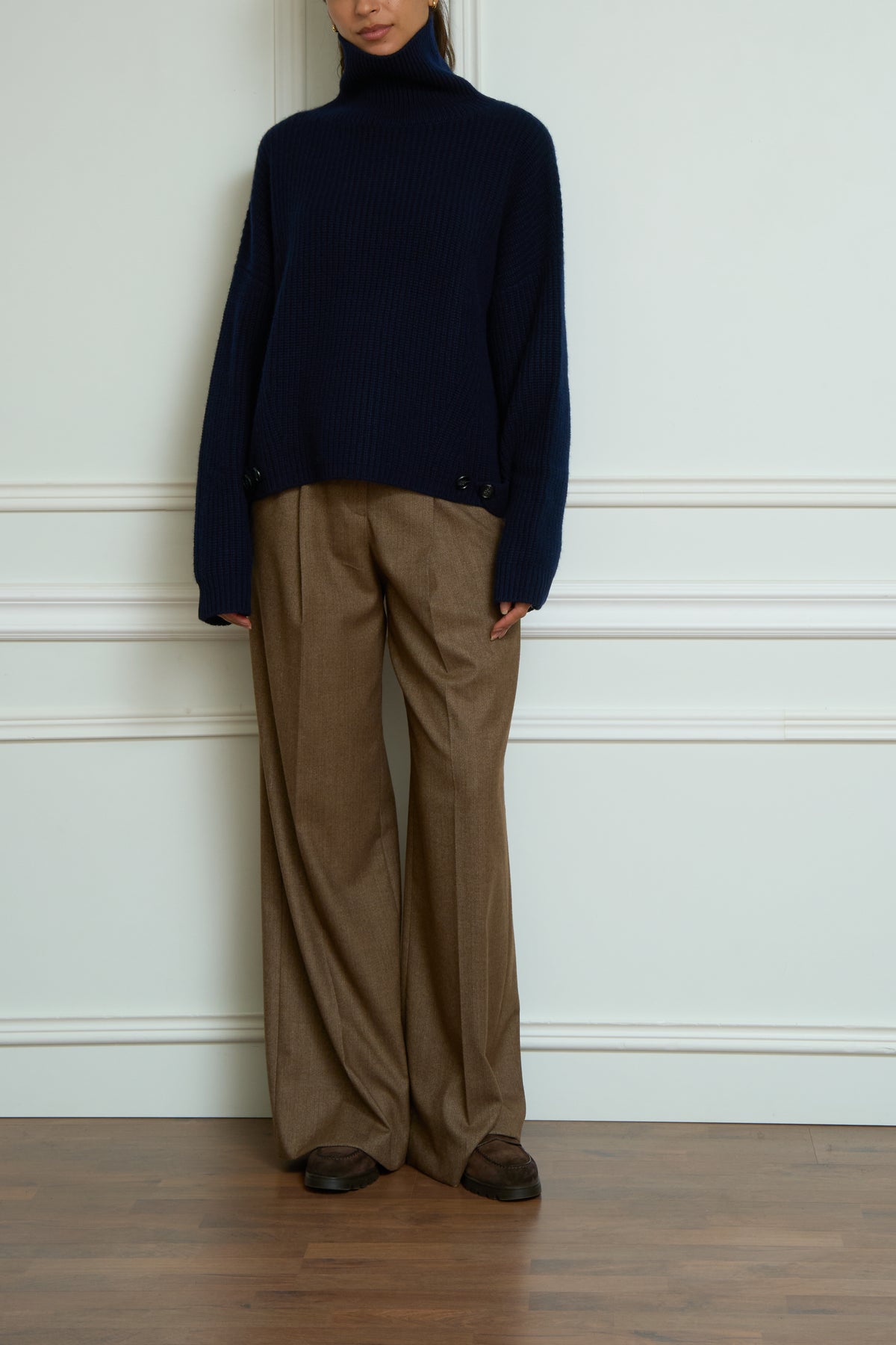Kaschmir-Pullover 'Ailis' in marine