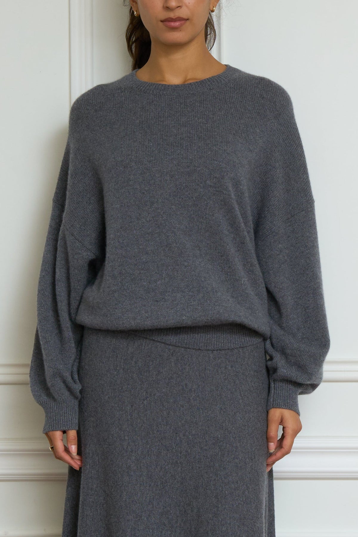 Kaschmir-Pullover 'Veira' in grau