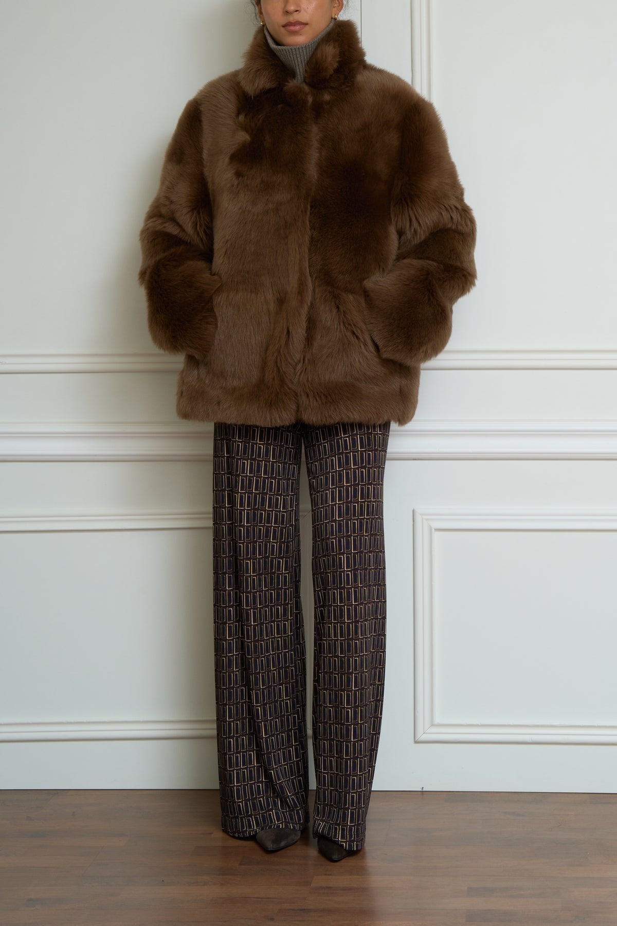Wendejacke 'Cleo' in braun