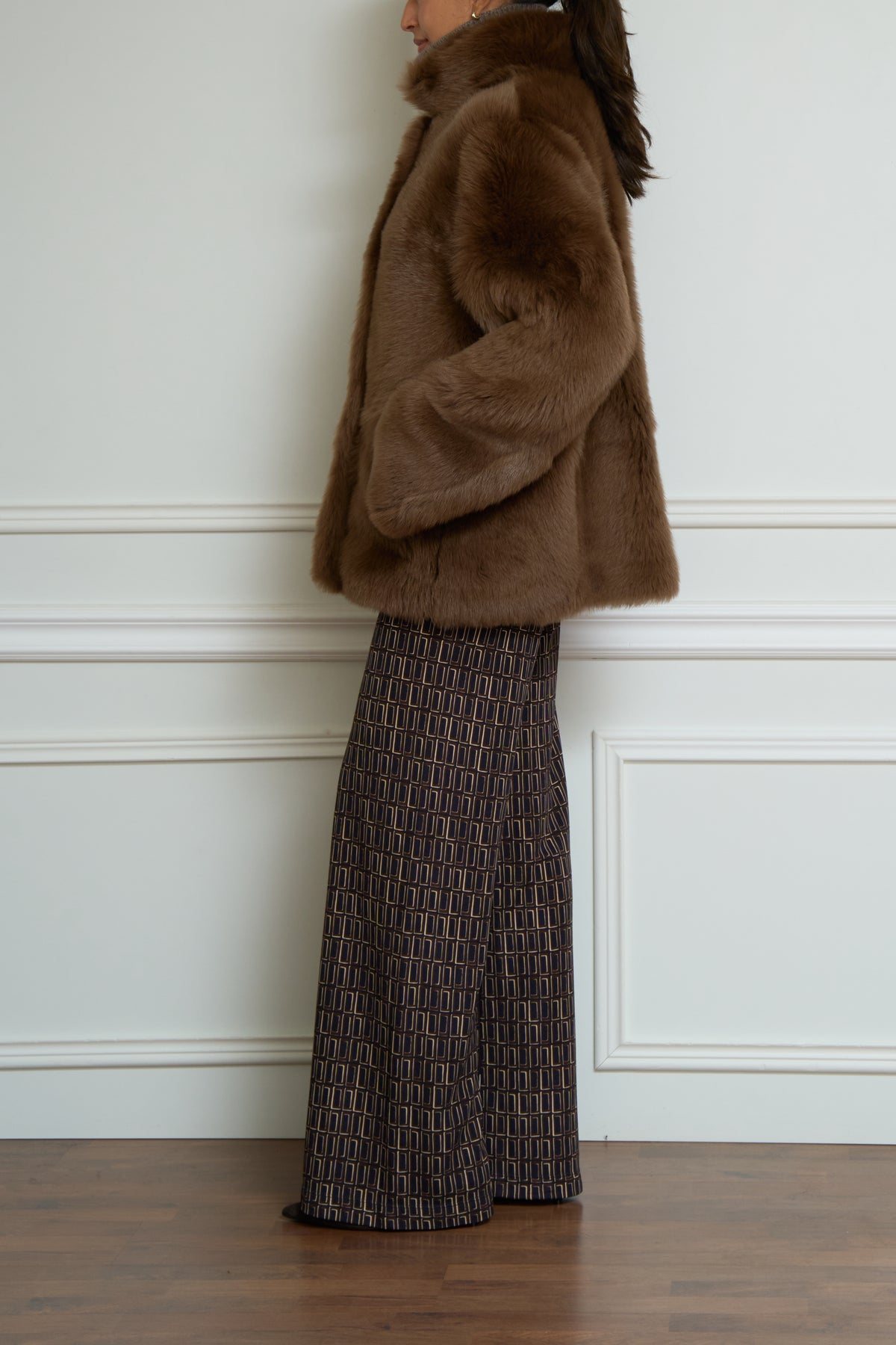 Wendejacke 'Cleo' in braun