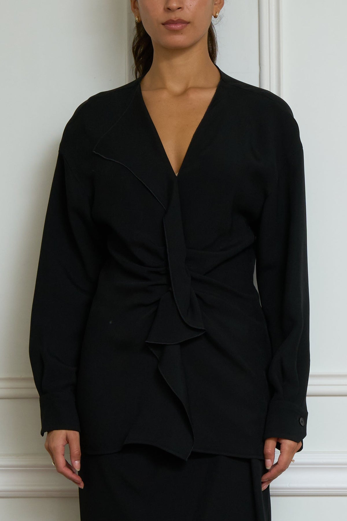 Blouse in black