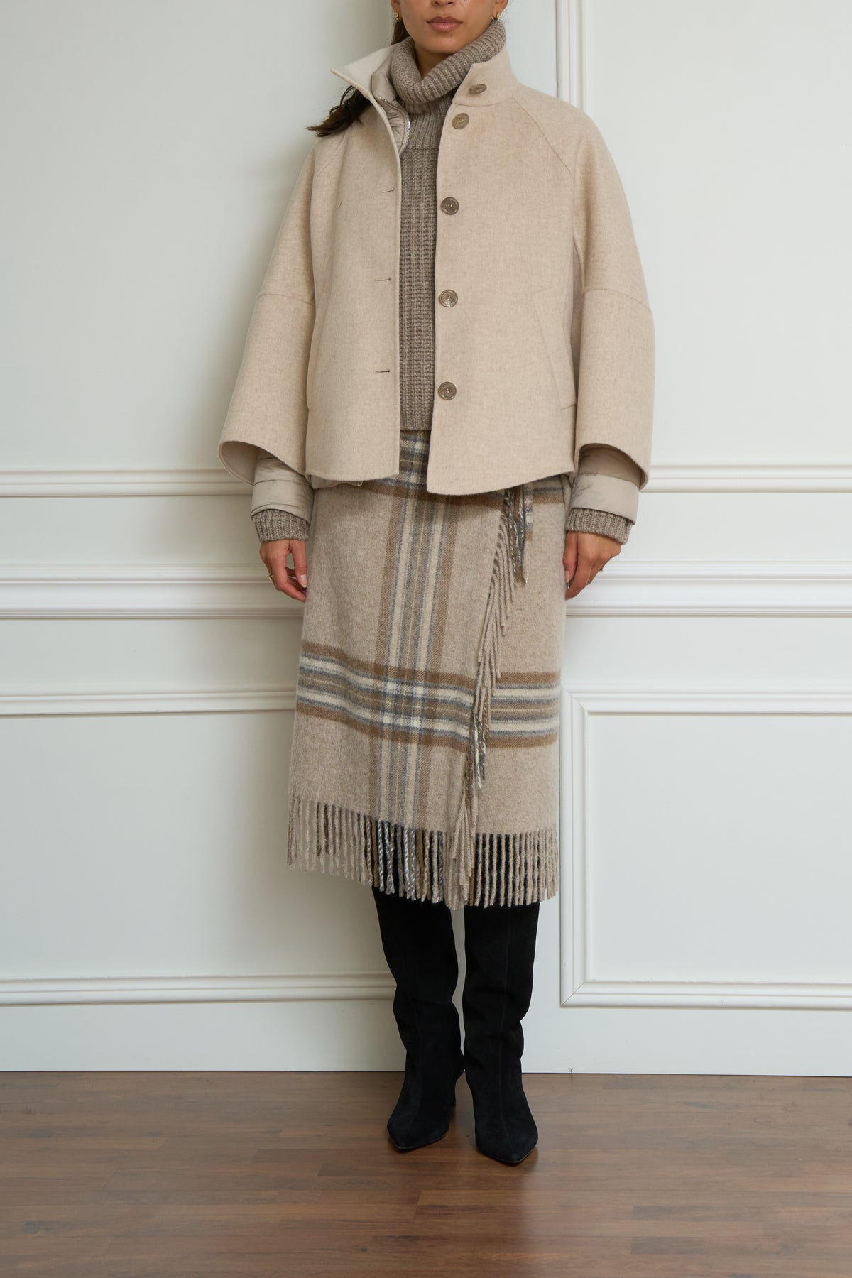 Jacket in cream