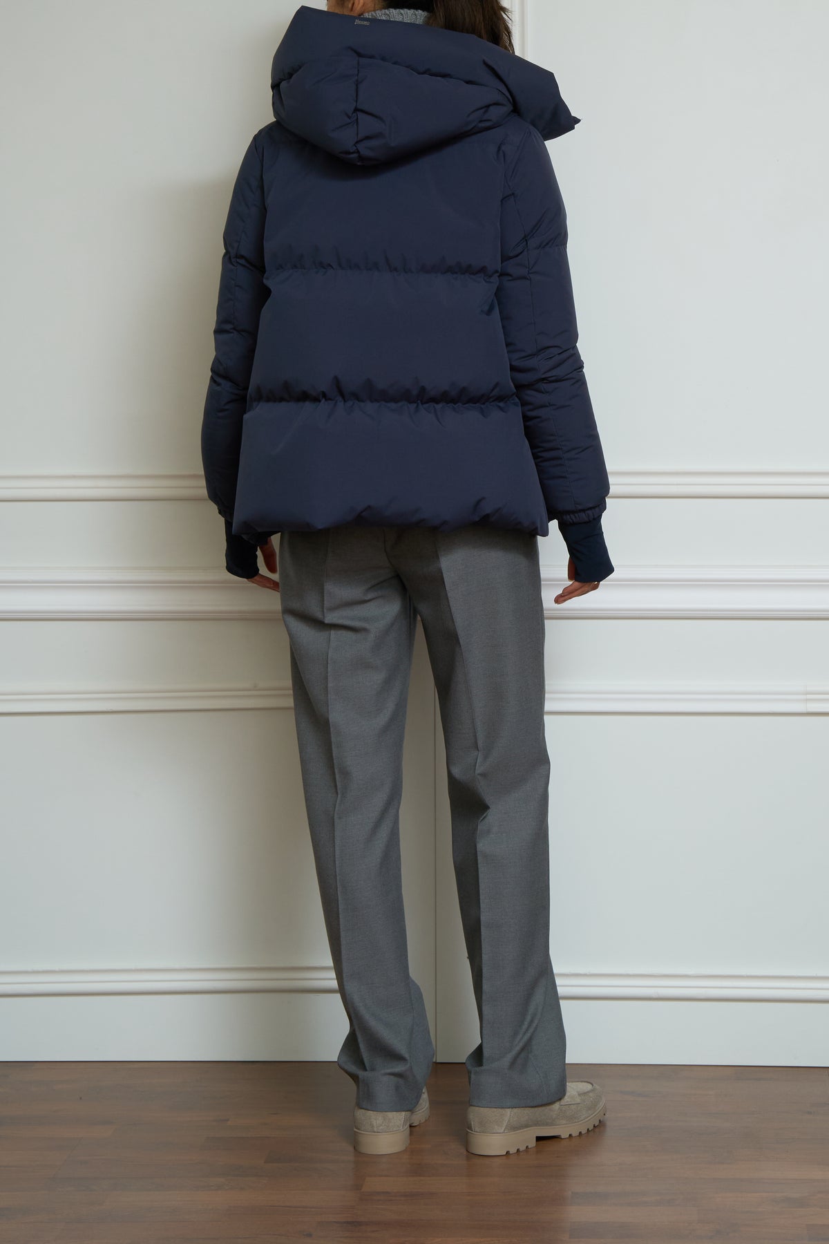 Daunenjacke in blau