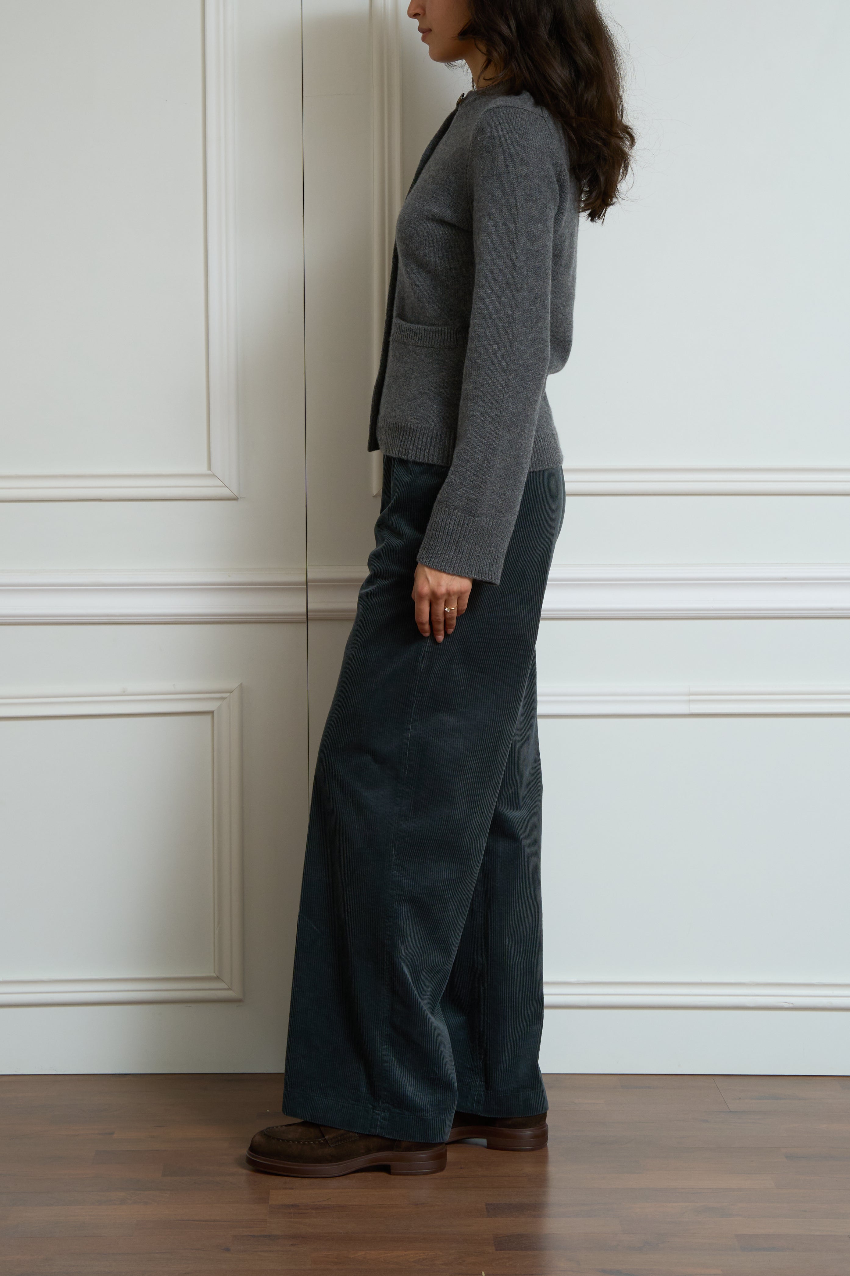 Strickjacke 'Dea' in grau