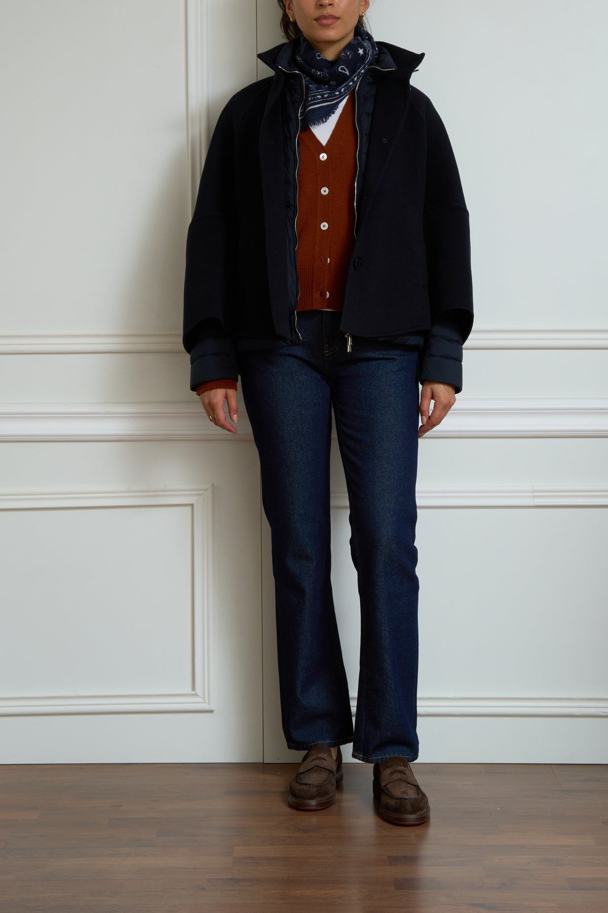 Jacket in navy