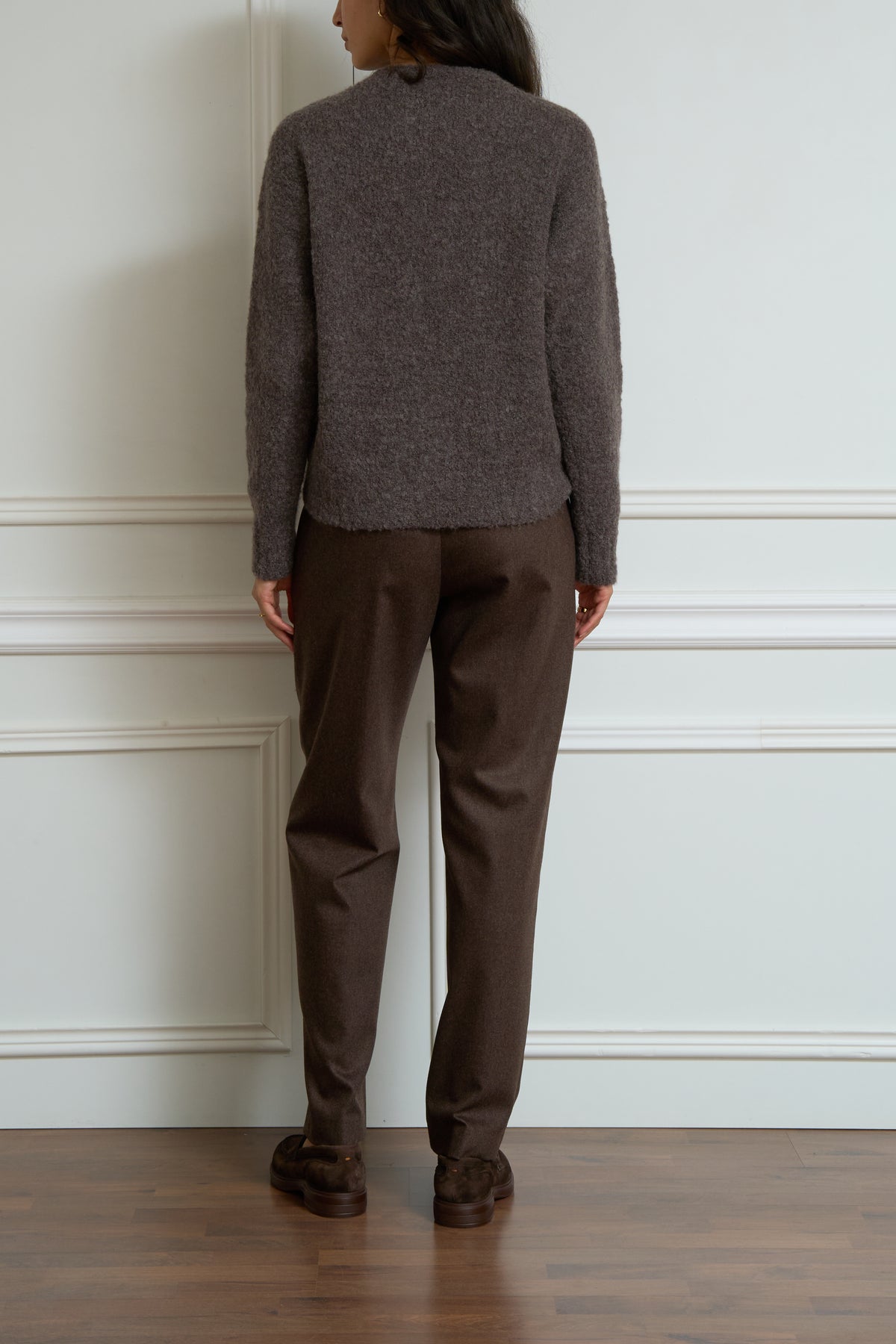 Brown sweater