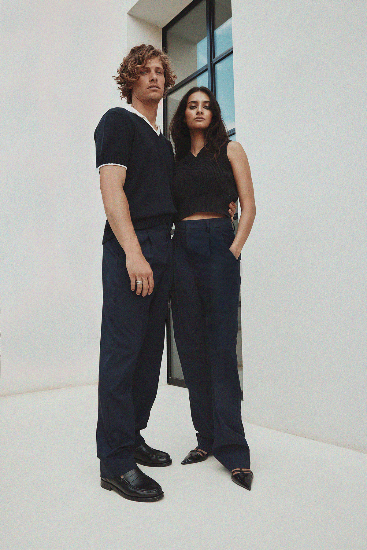 NOMY trousers in navy