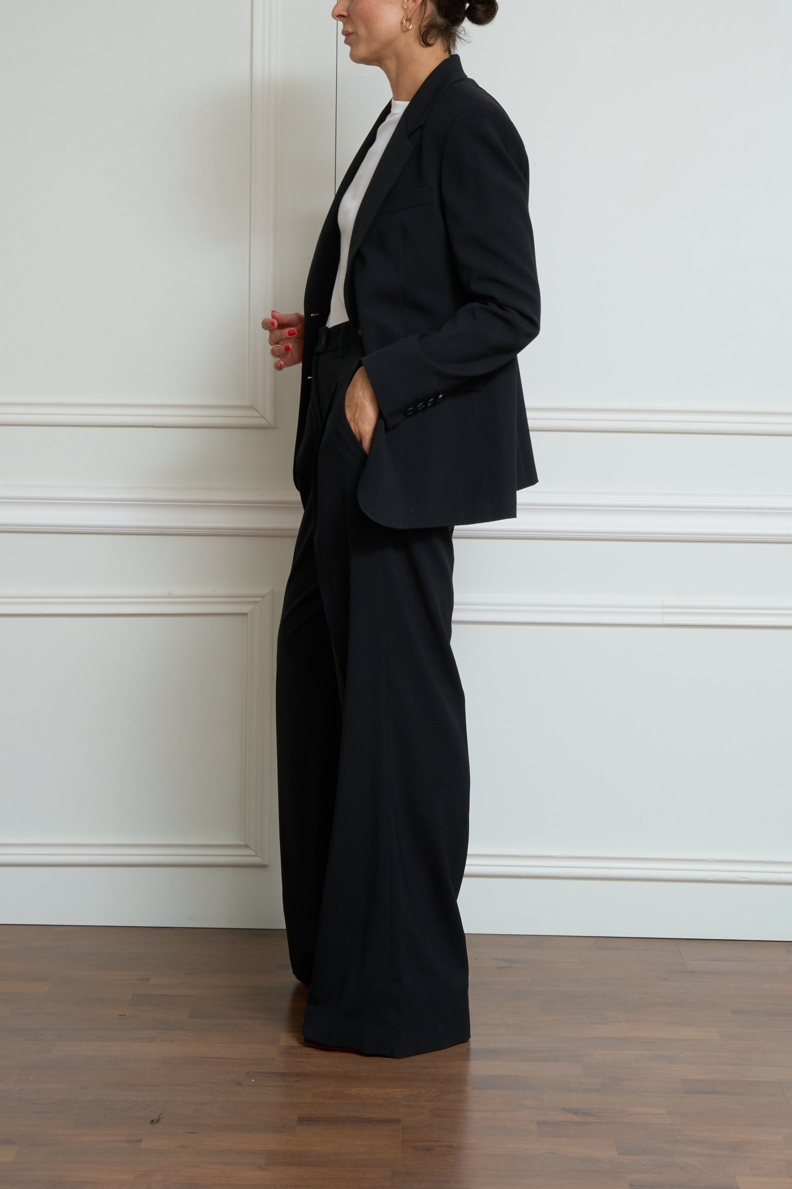 Blazer in schwarz