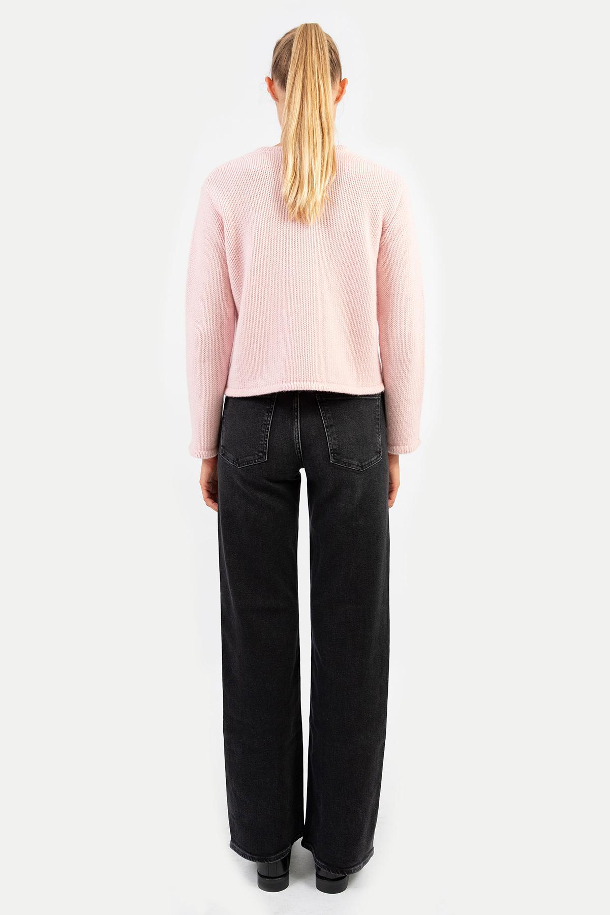 'Patricia' Strickjacke in pilates pink