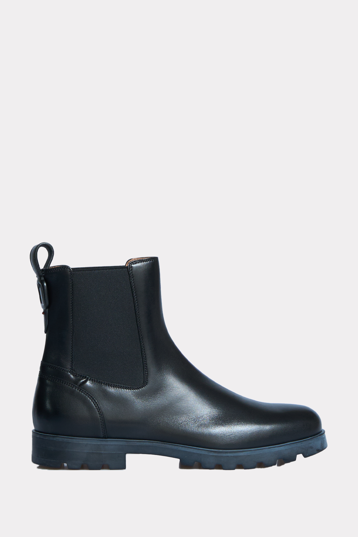 Black Chelsea boots