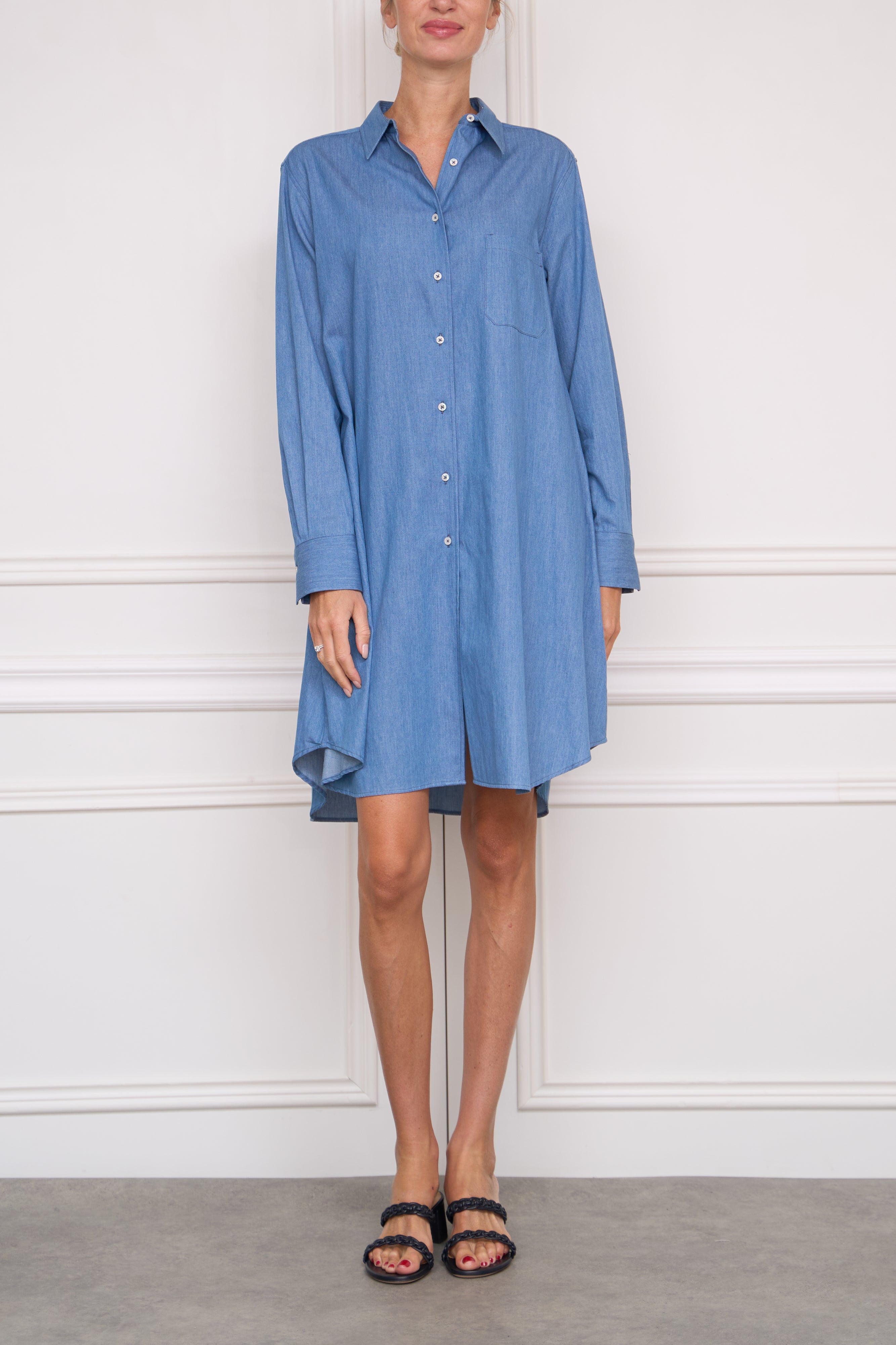 Denimkleid in blau