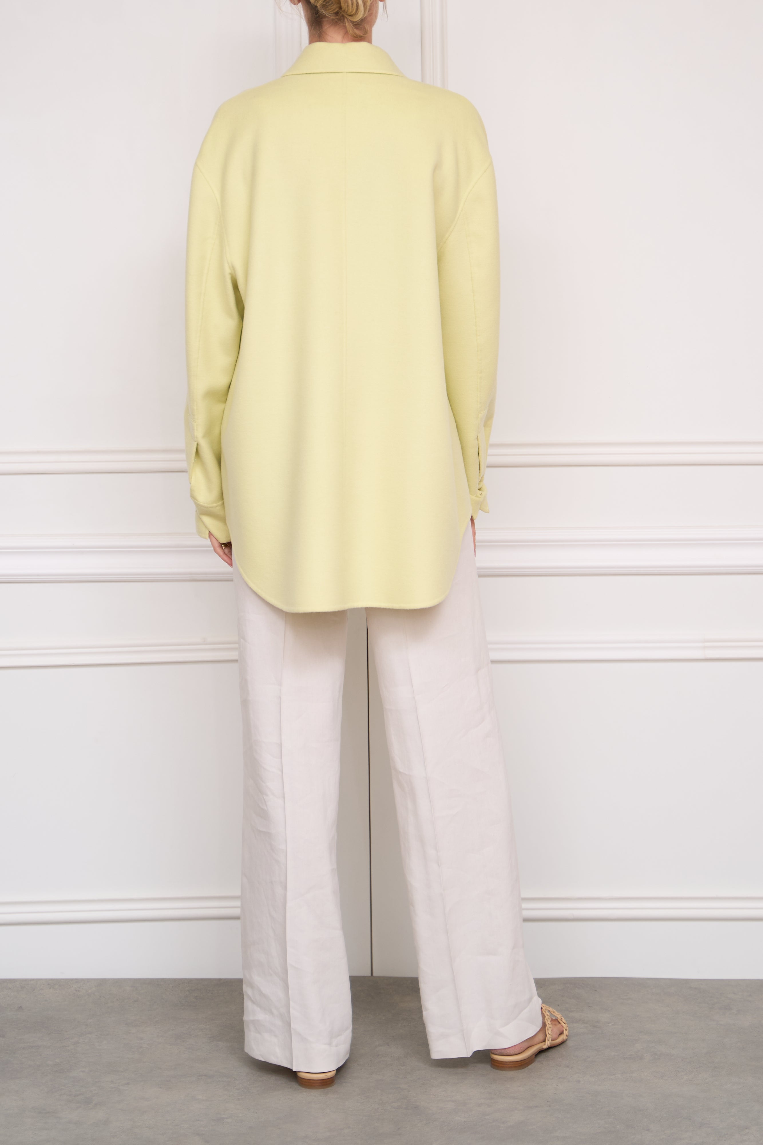 Overshirt in gelb