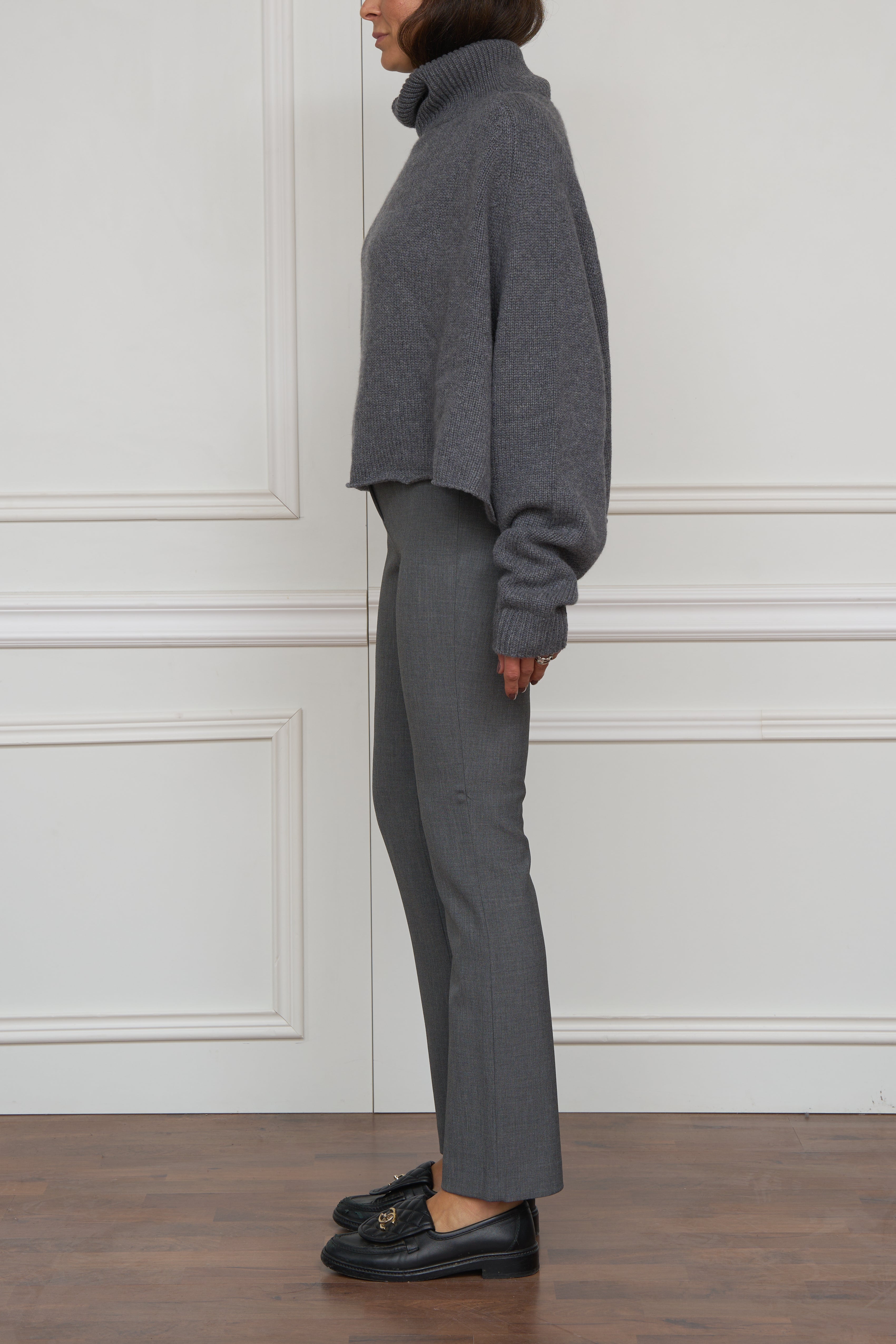 Hose 'Clarice' in grau