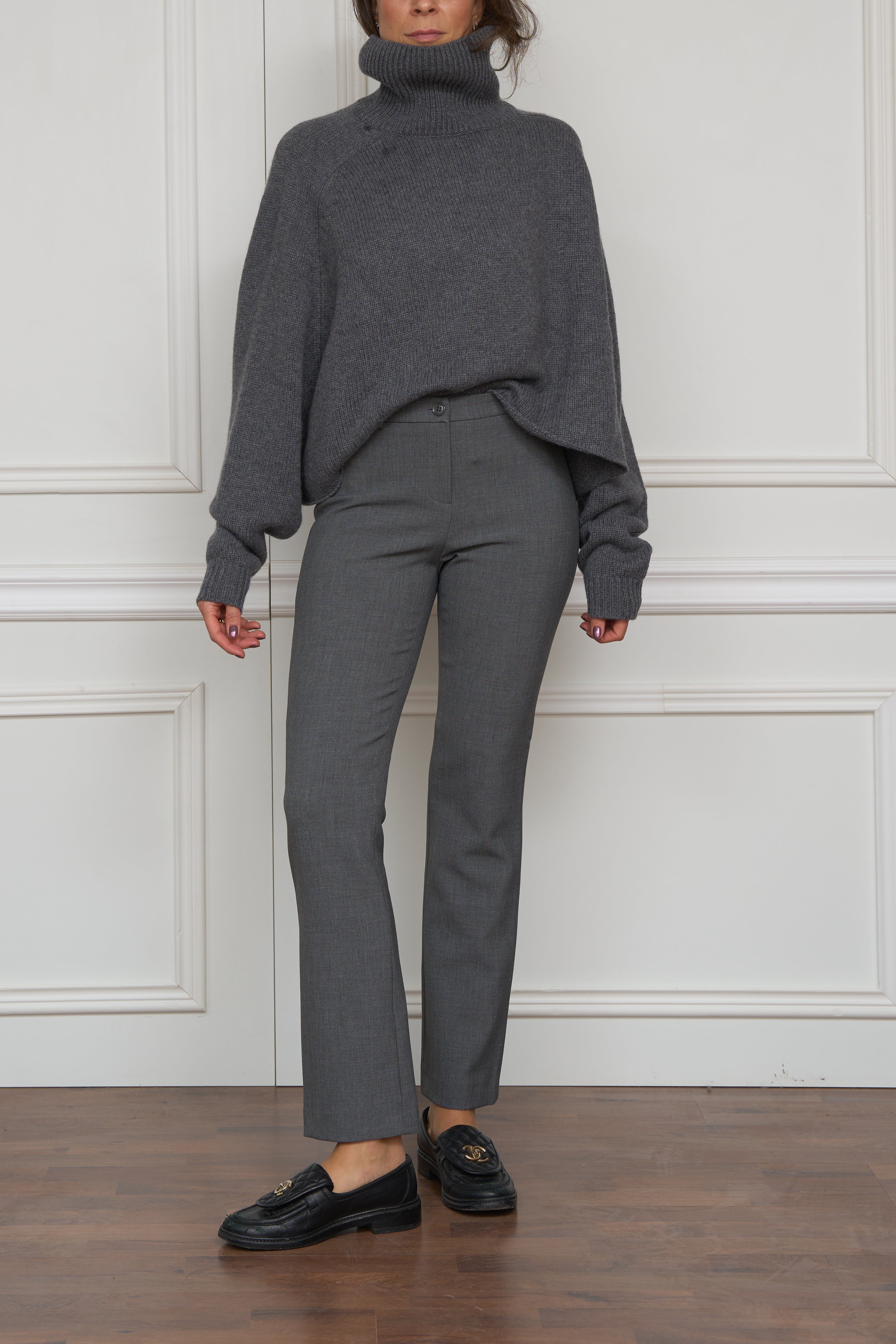 Hose 'Clarice' in grau